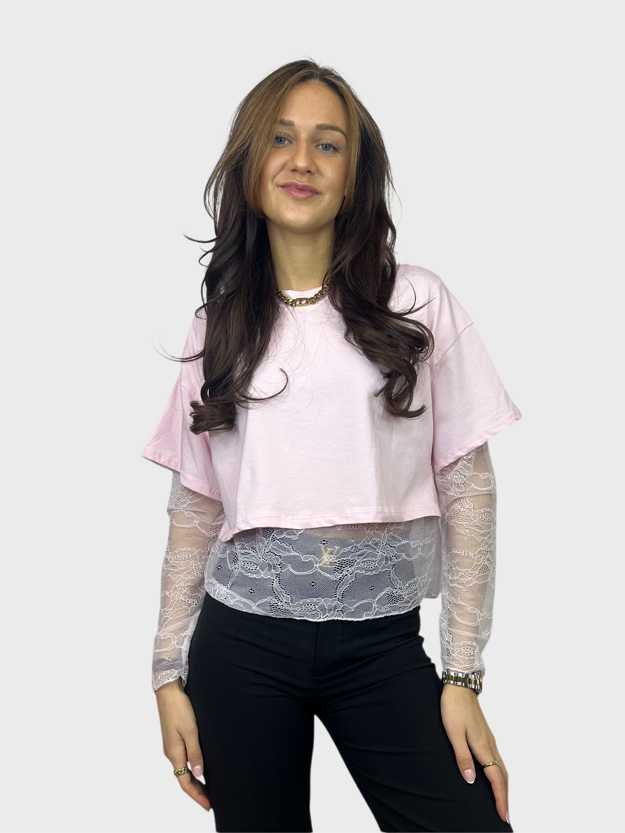 Layered Top - Roze