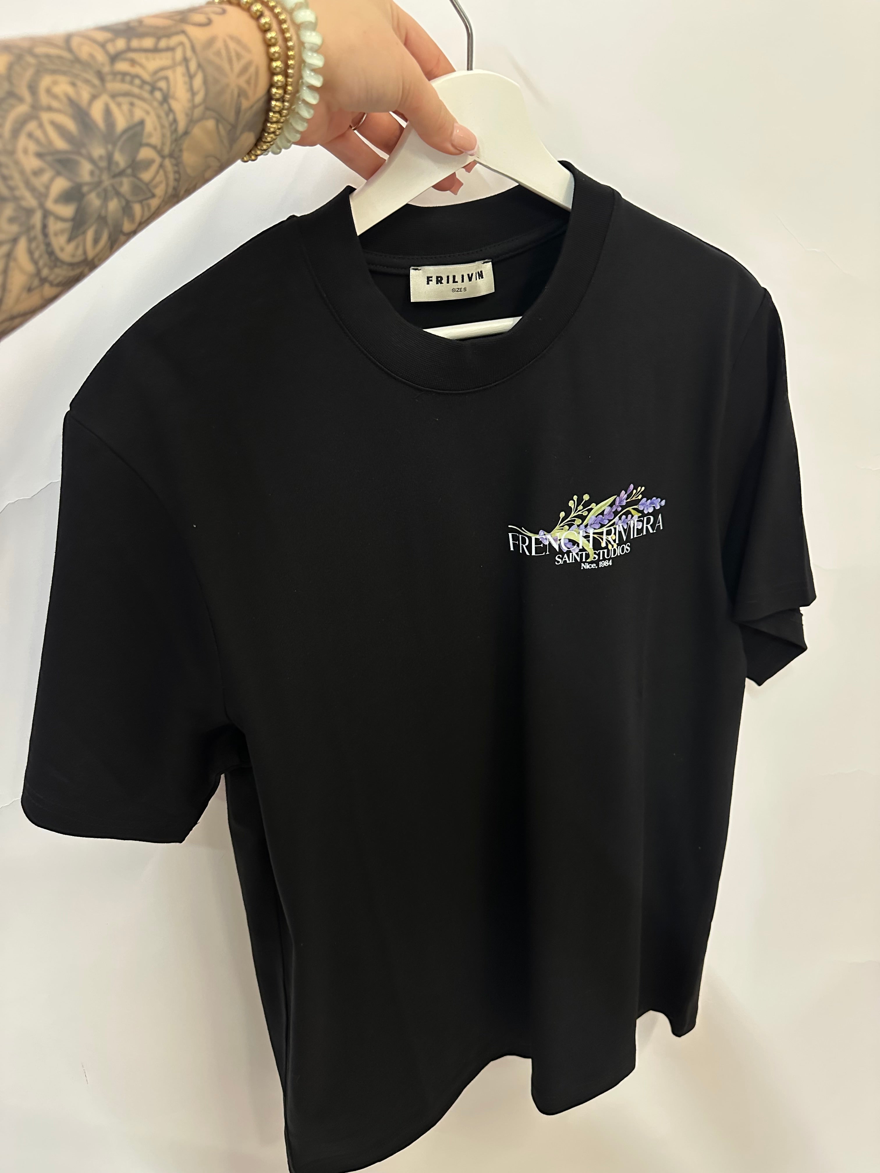 Riviera T-Shirt - Zwart