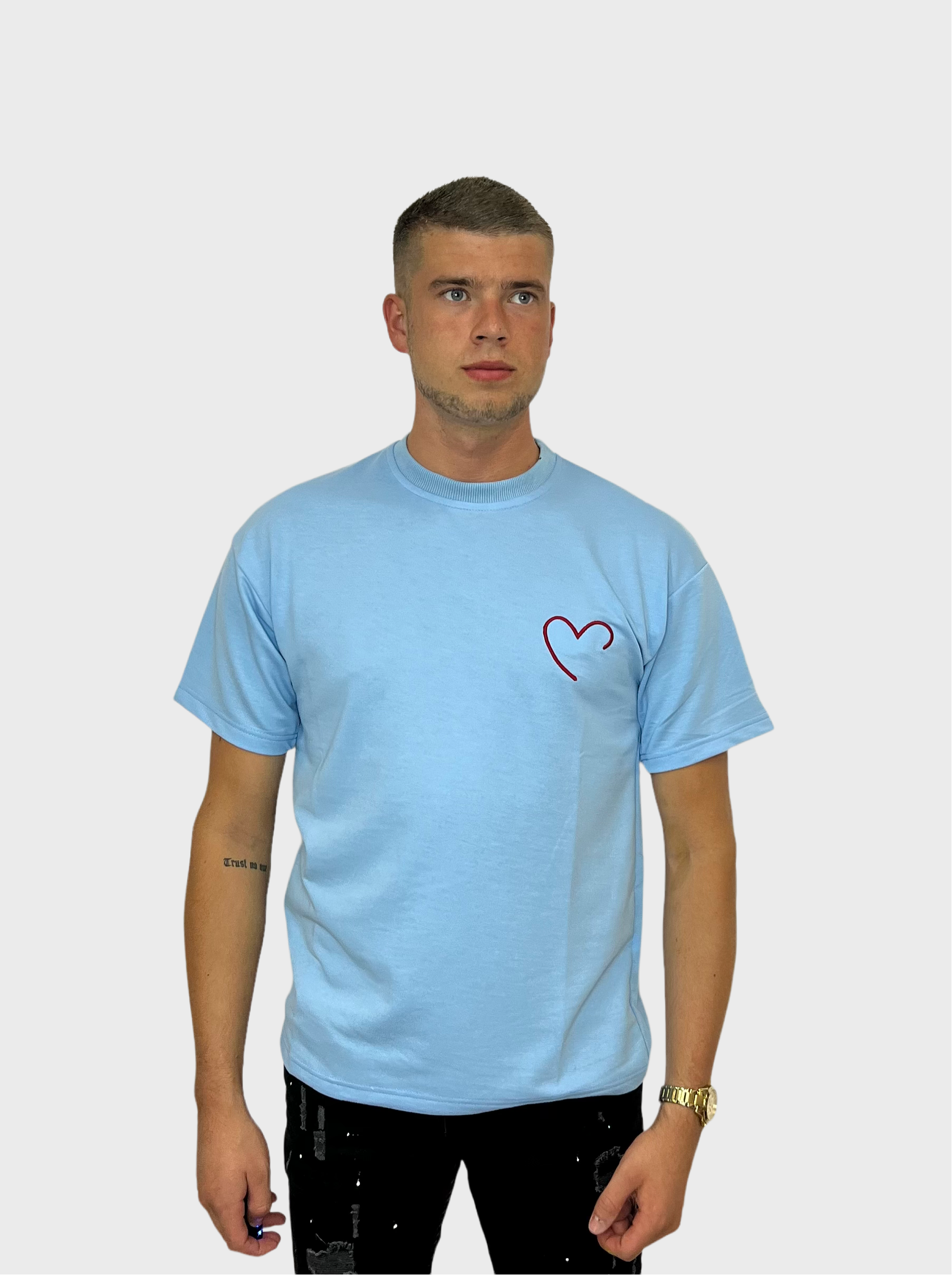 Lovely T-Shirt - Baby Blauw