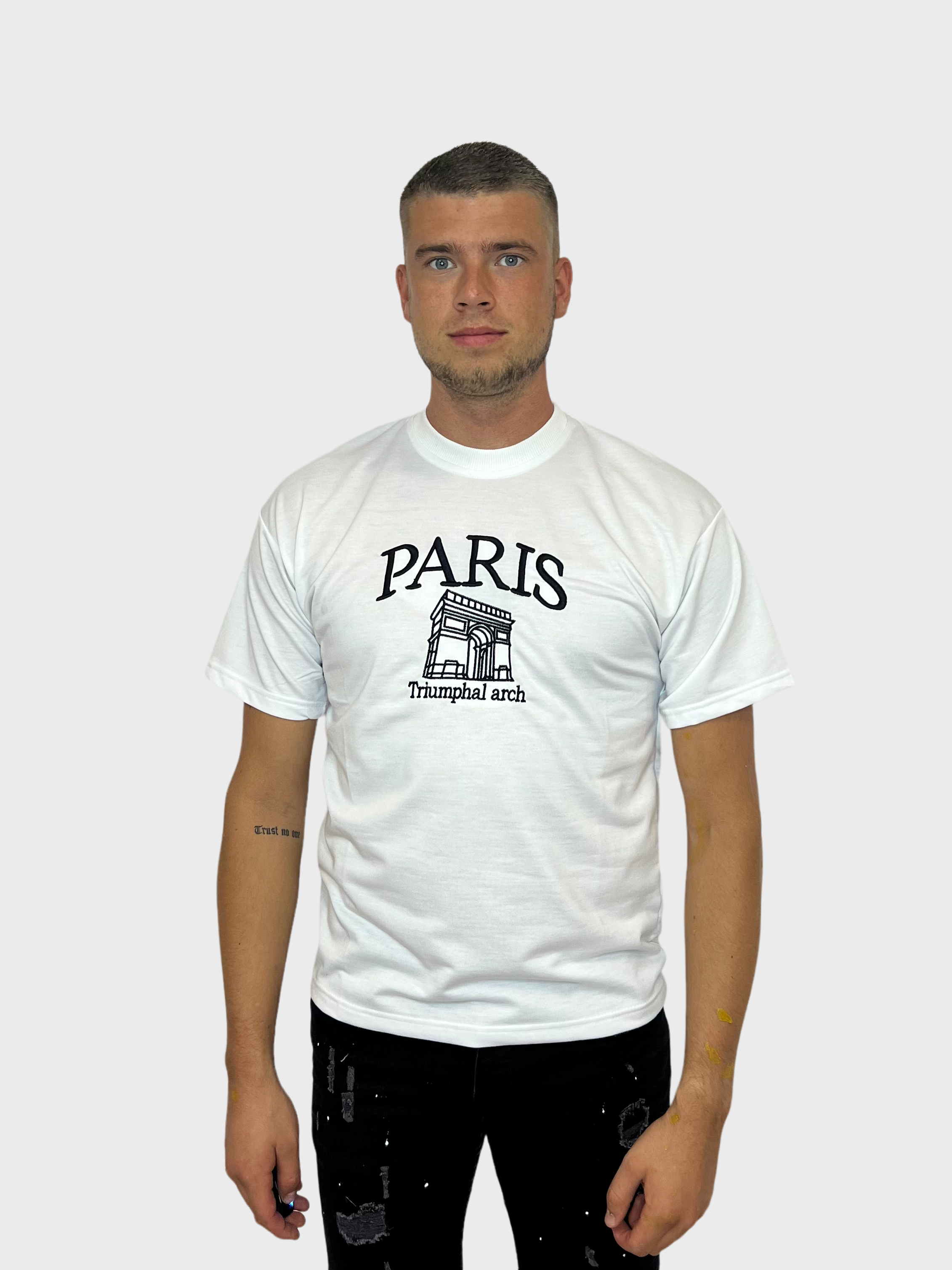 Paris Basic T-Shirt - Wit