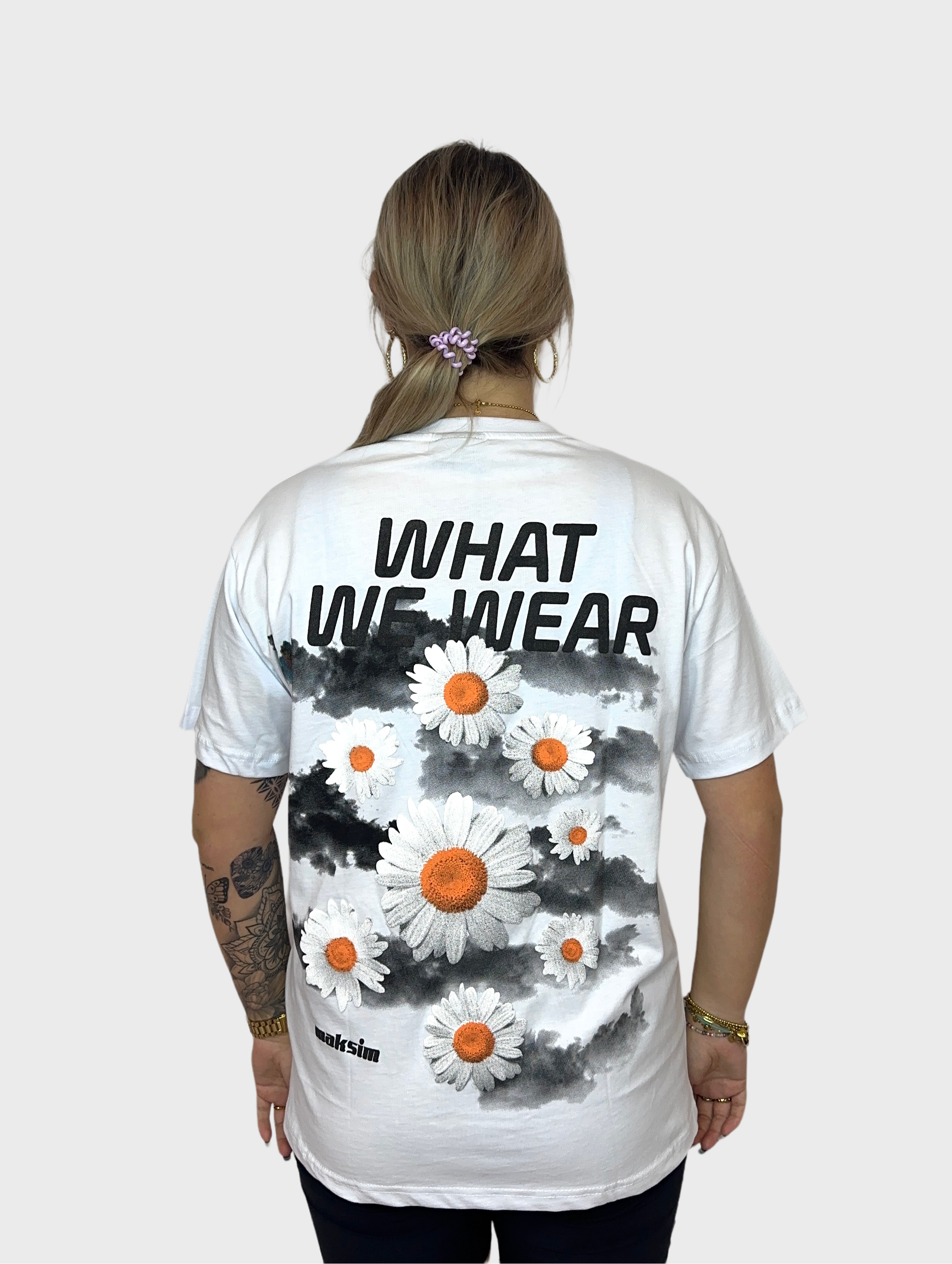 What We Wear T-Shirt - Wit