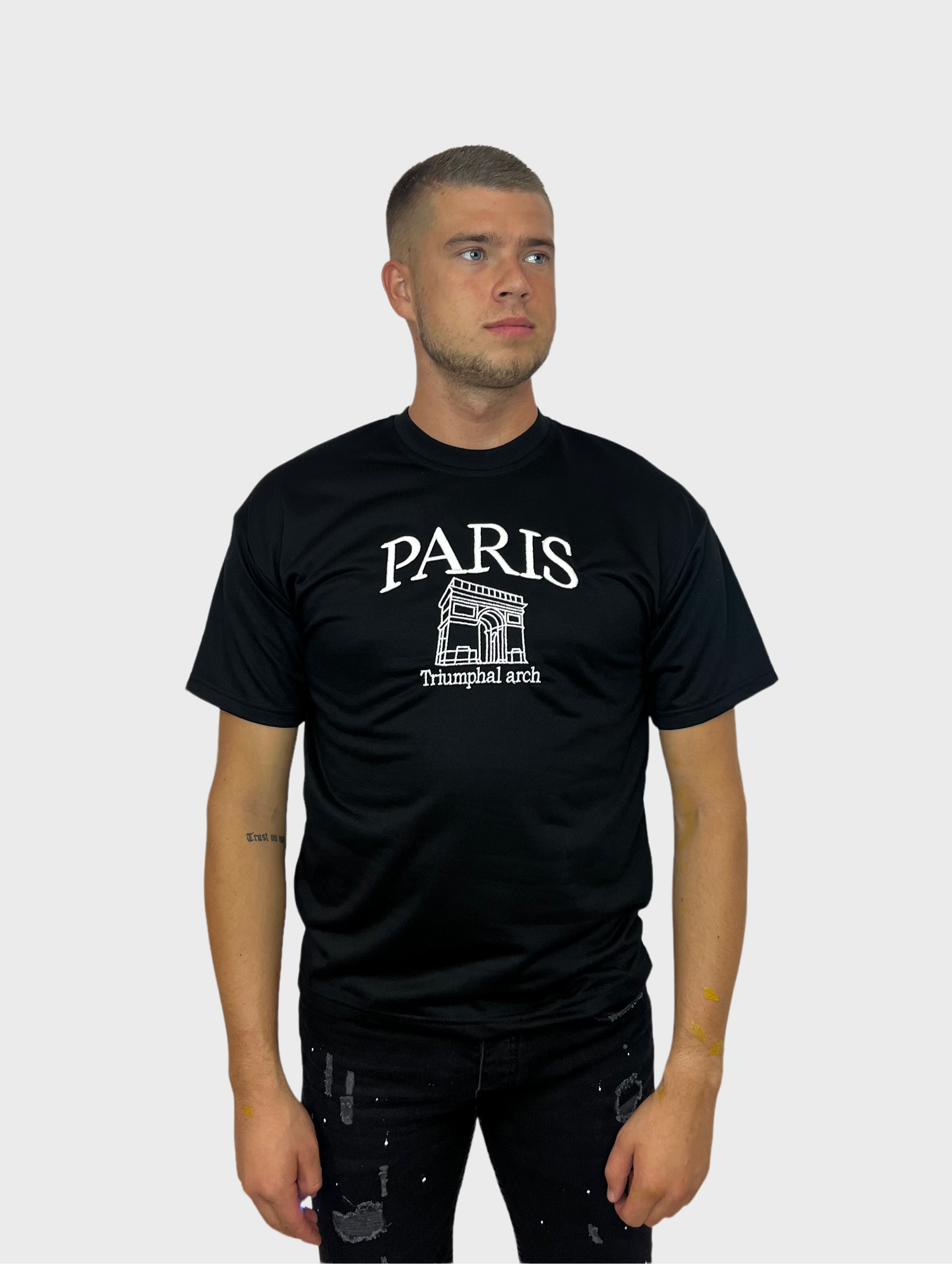 Paris Basic T-Shirt - Zwart