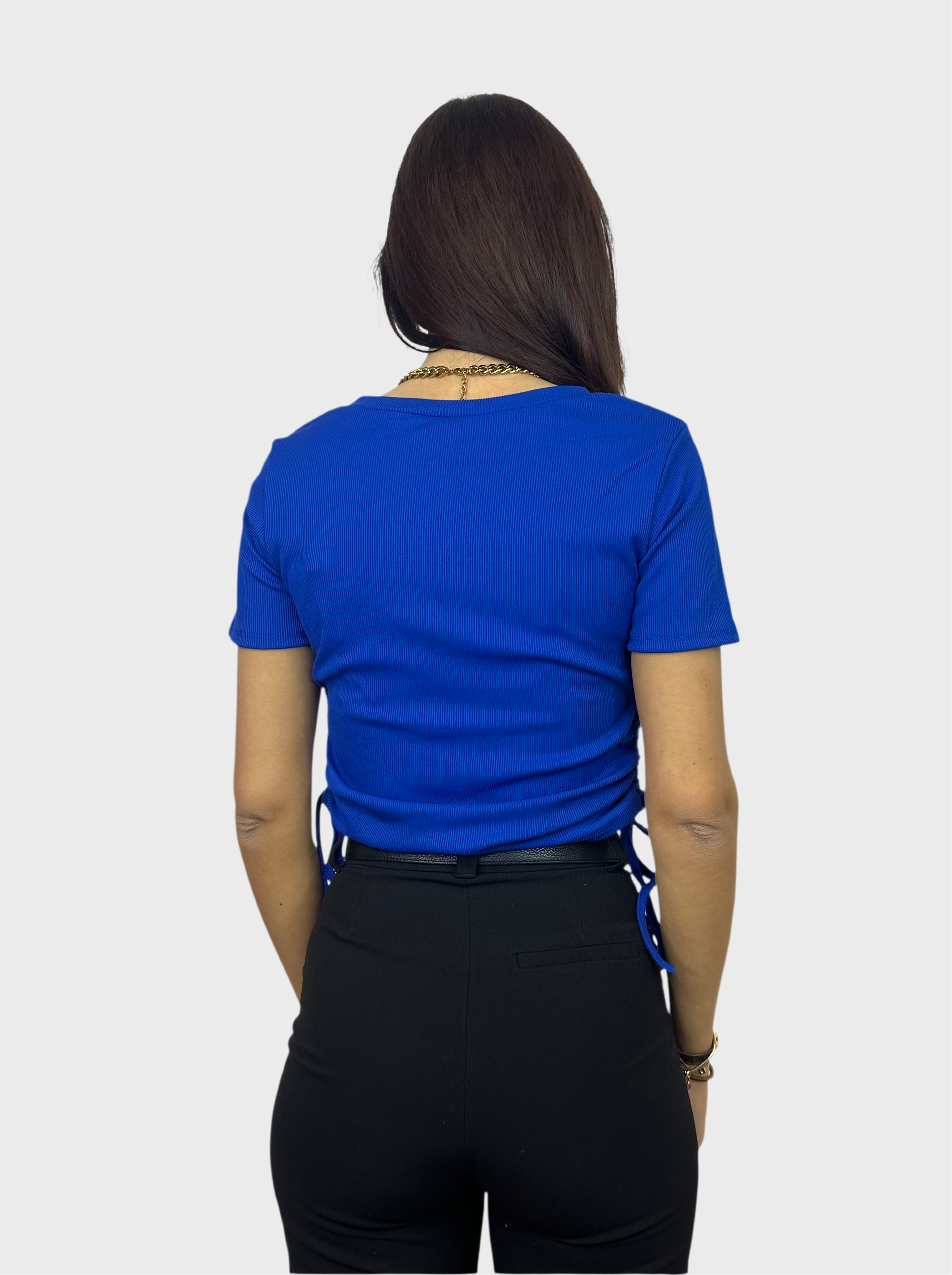 Mandy Top - Kobalt Blauw