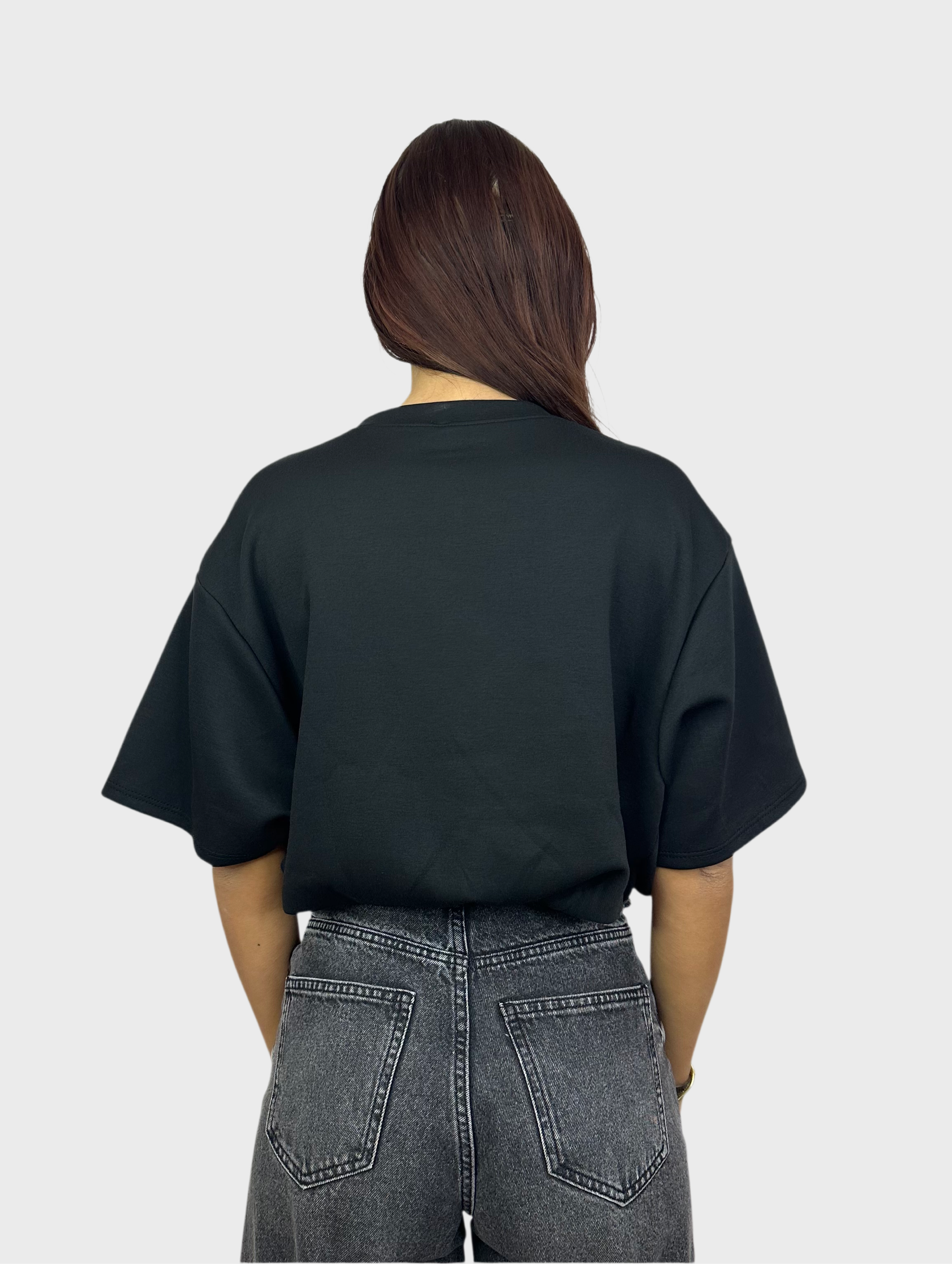 New York Top - Zwart