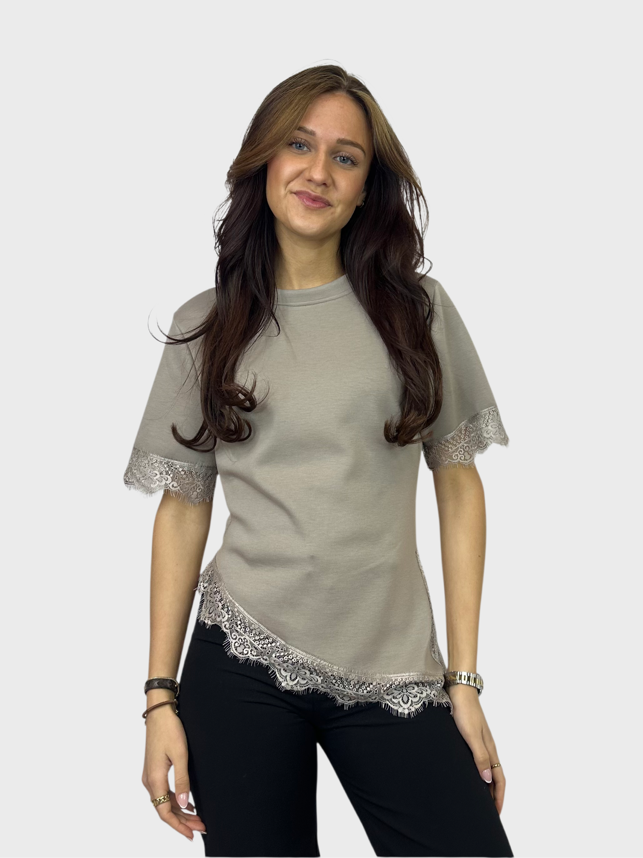 Celina Top - Taupe