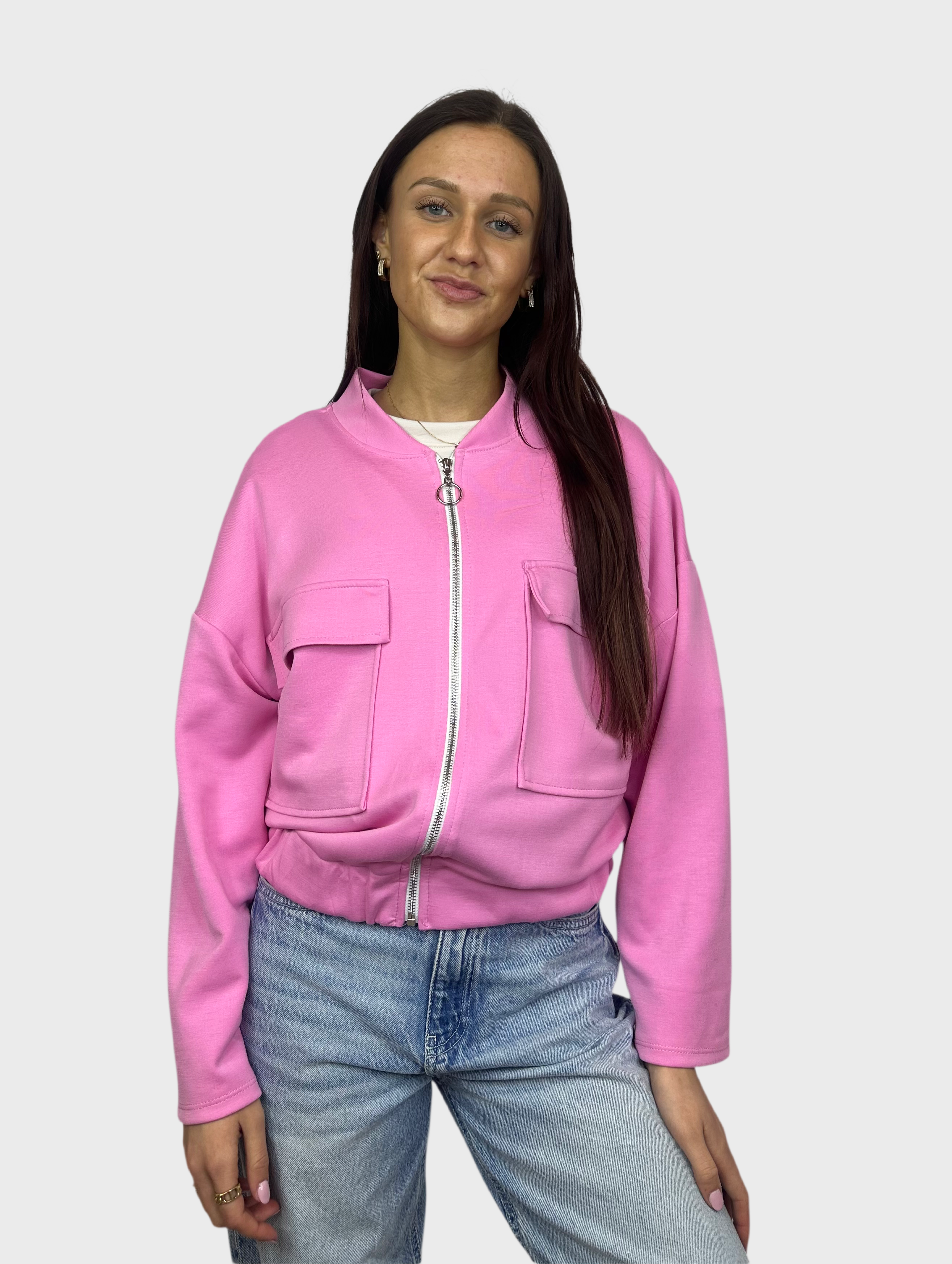 Cargo Jacket - Roze