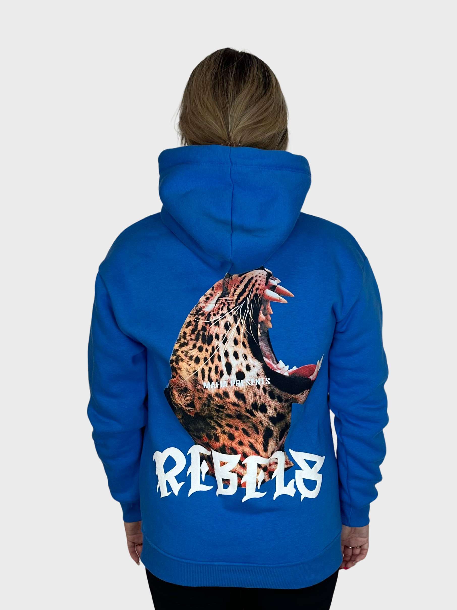 Panter Hoodie - Blauw