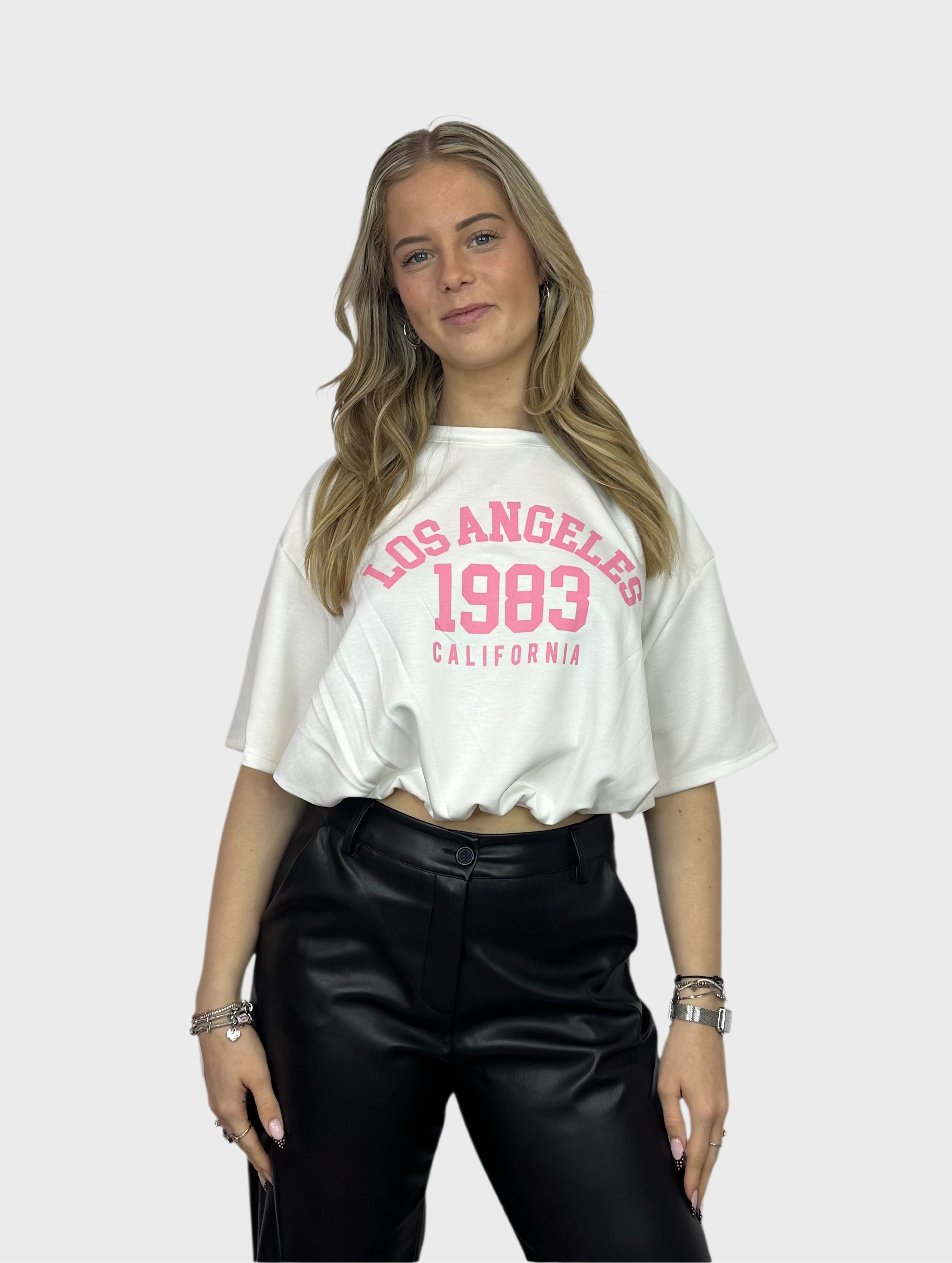 LA 1983 Top - Wit