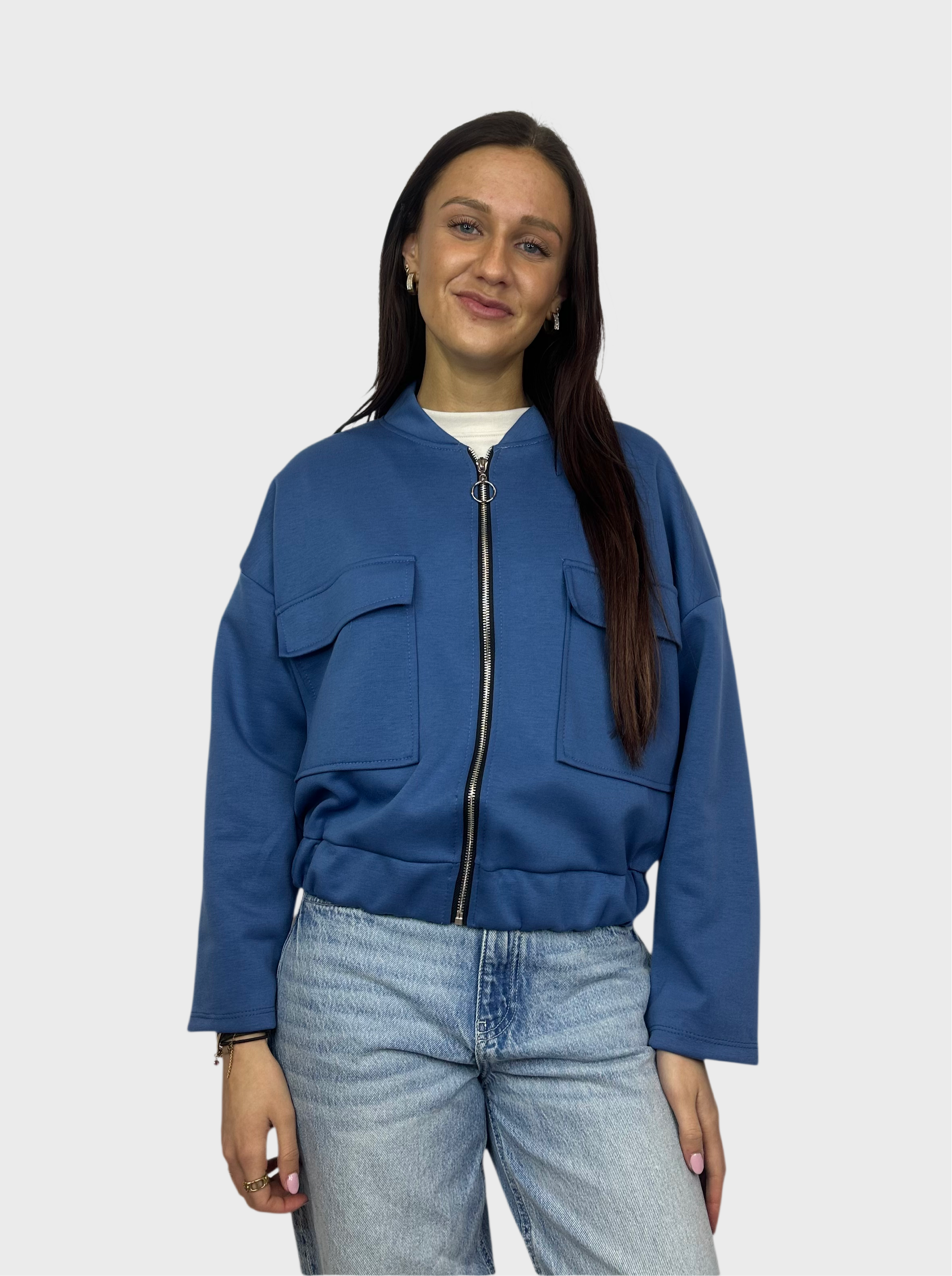 Cargo Jacket - Blauw