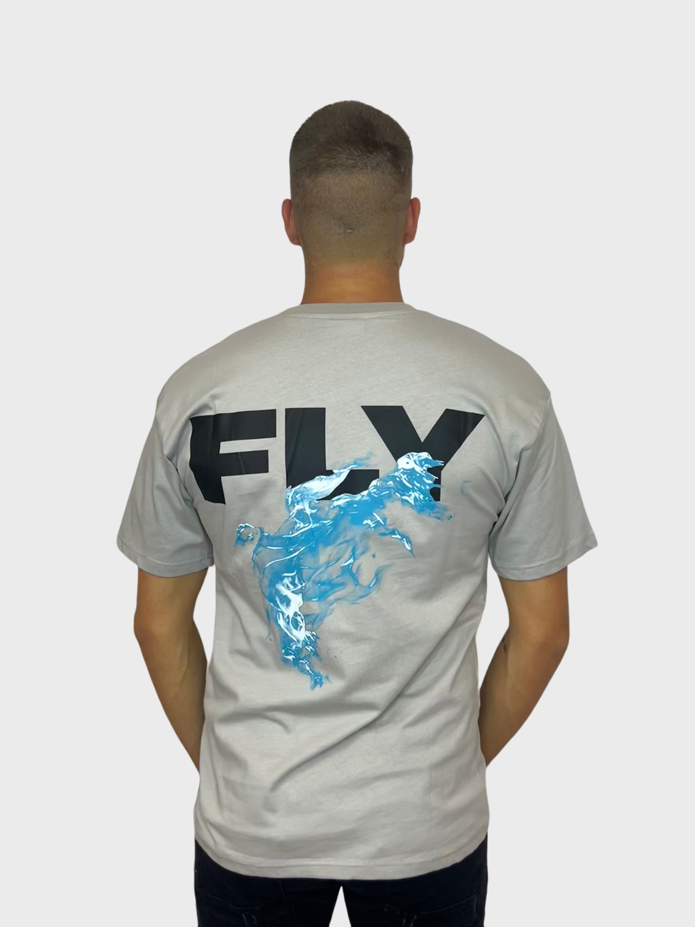 Fly T-Shirt - Grijs