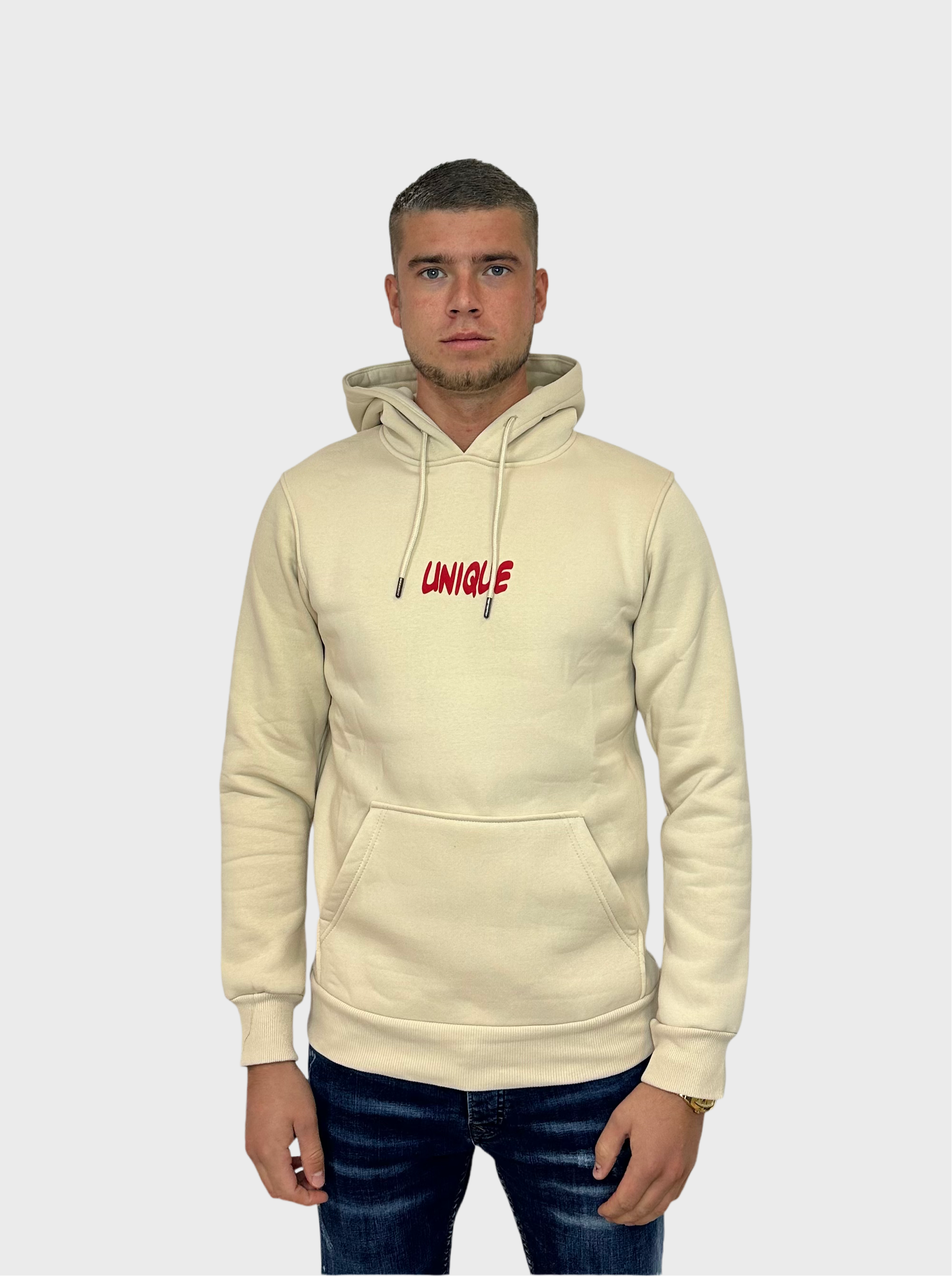 Unique Hoodie - Beige