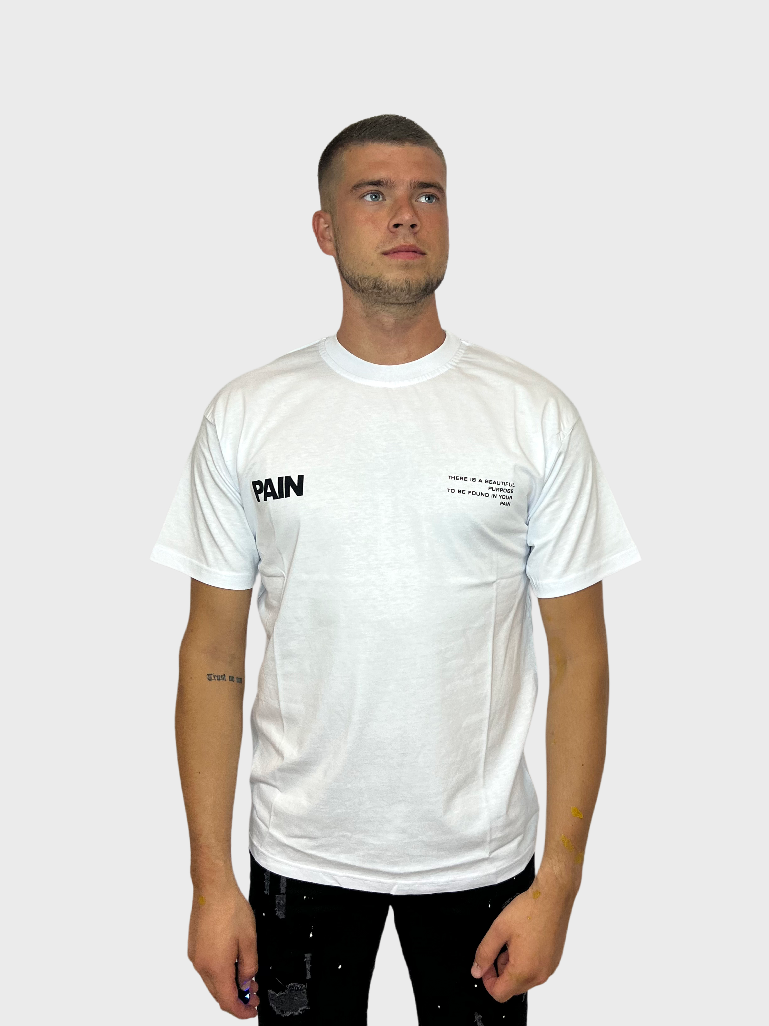 Pain T-Shirt - Wit