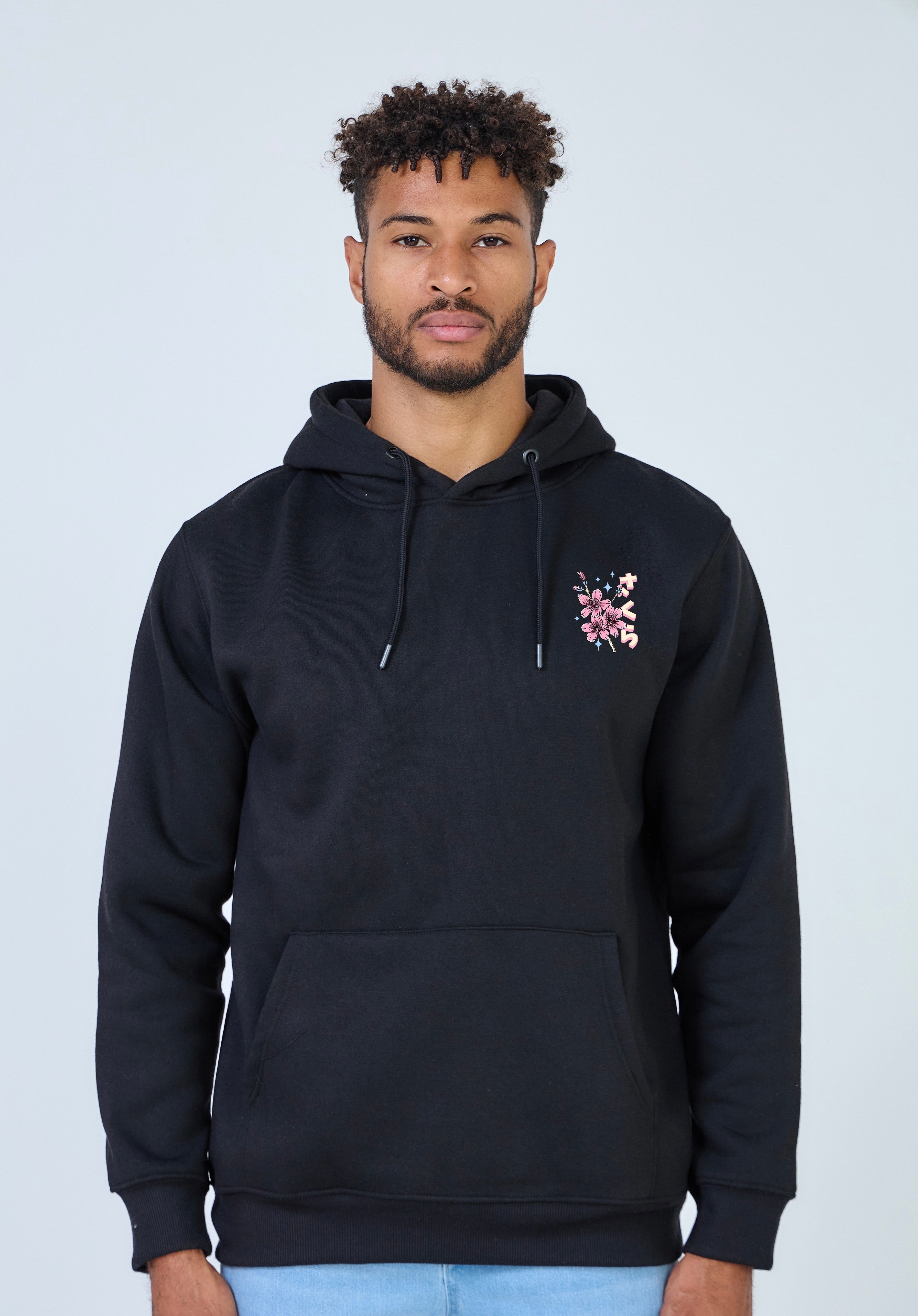 Sakura Hoodie - Zwart