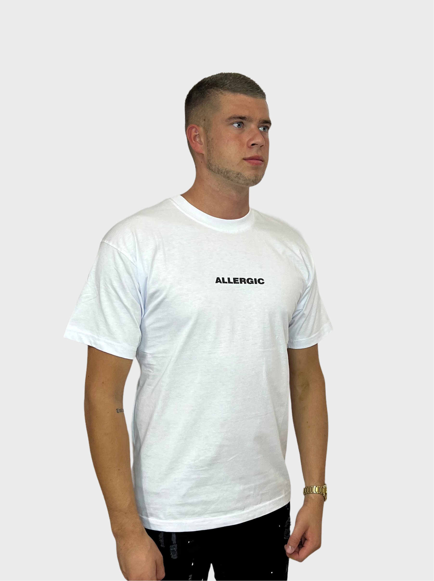 I am Allergic T-Shirt - Wit