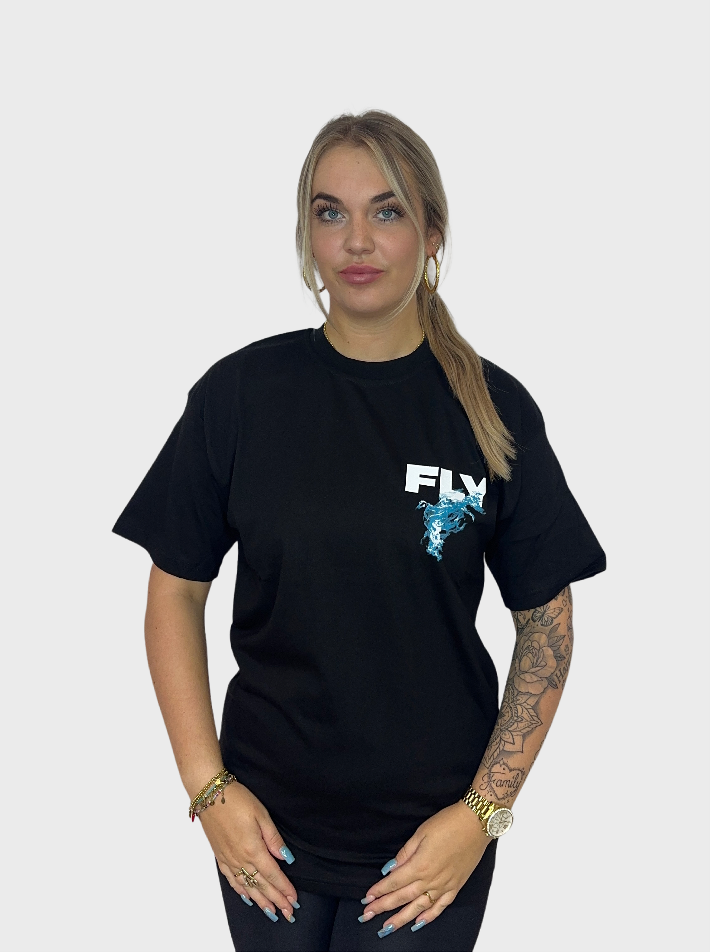 Fly T-Shirt - Zwart