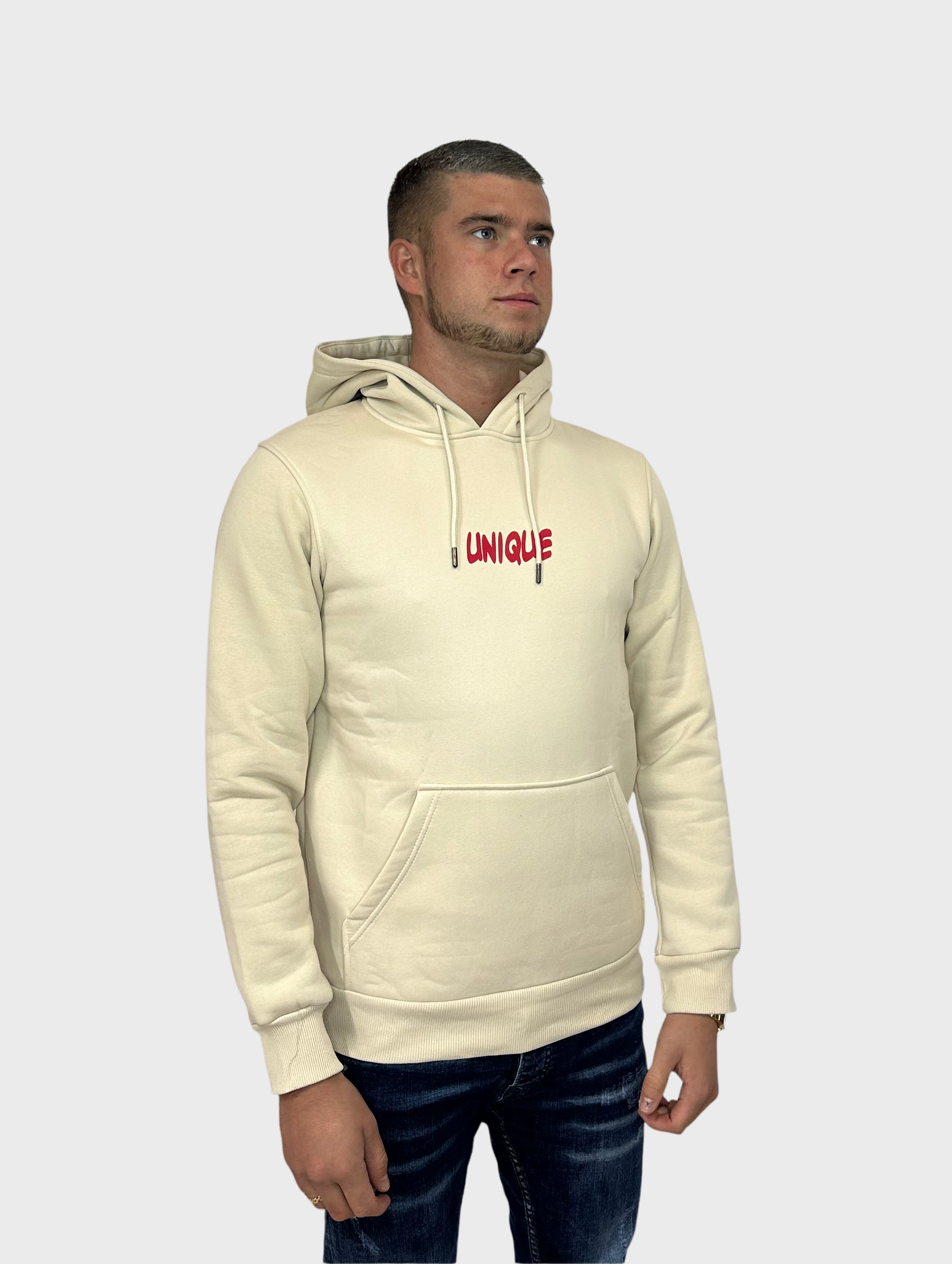 Unique Hoodie - Beige