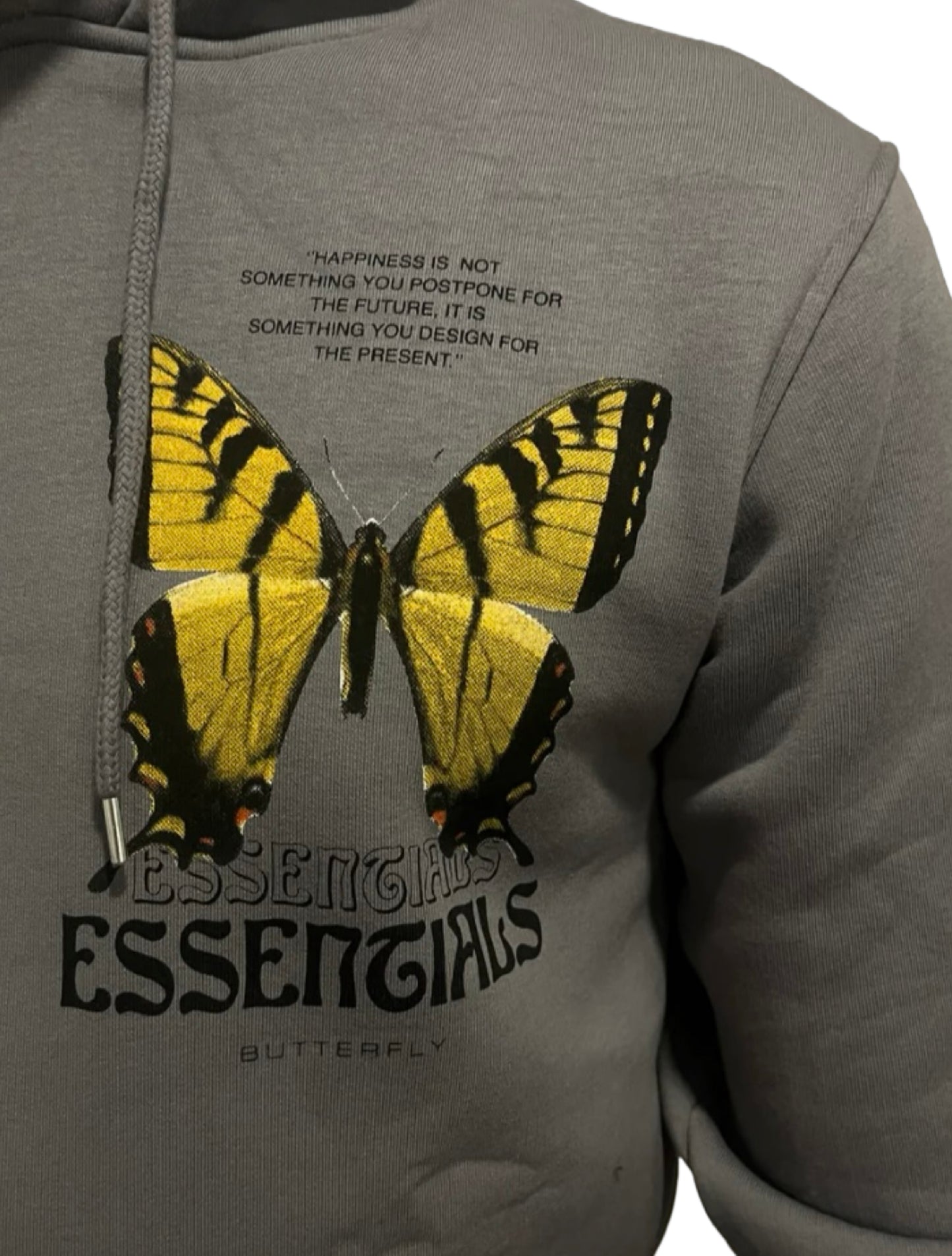 Essengials Butterfly Hoodie - Grijs