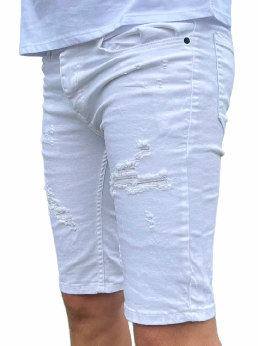 White Short Jean - Wit