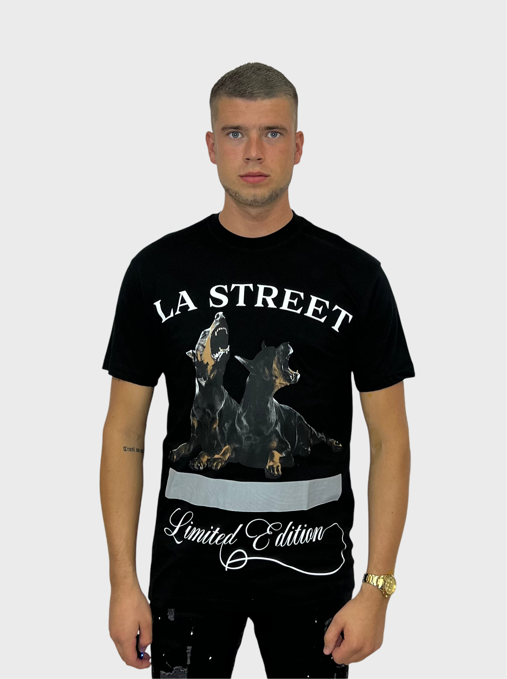 La Street T-Shirt - Zwart