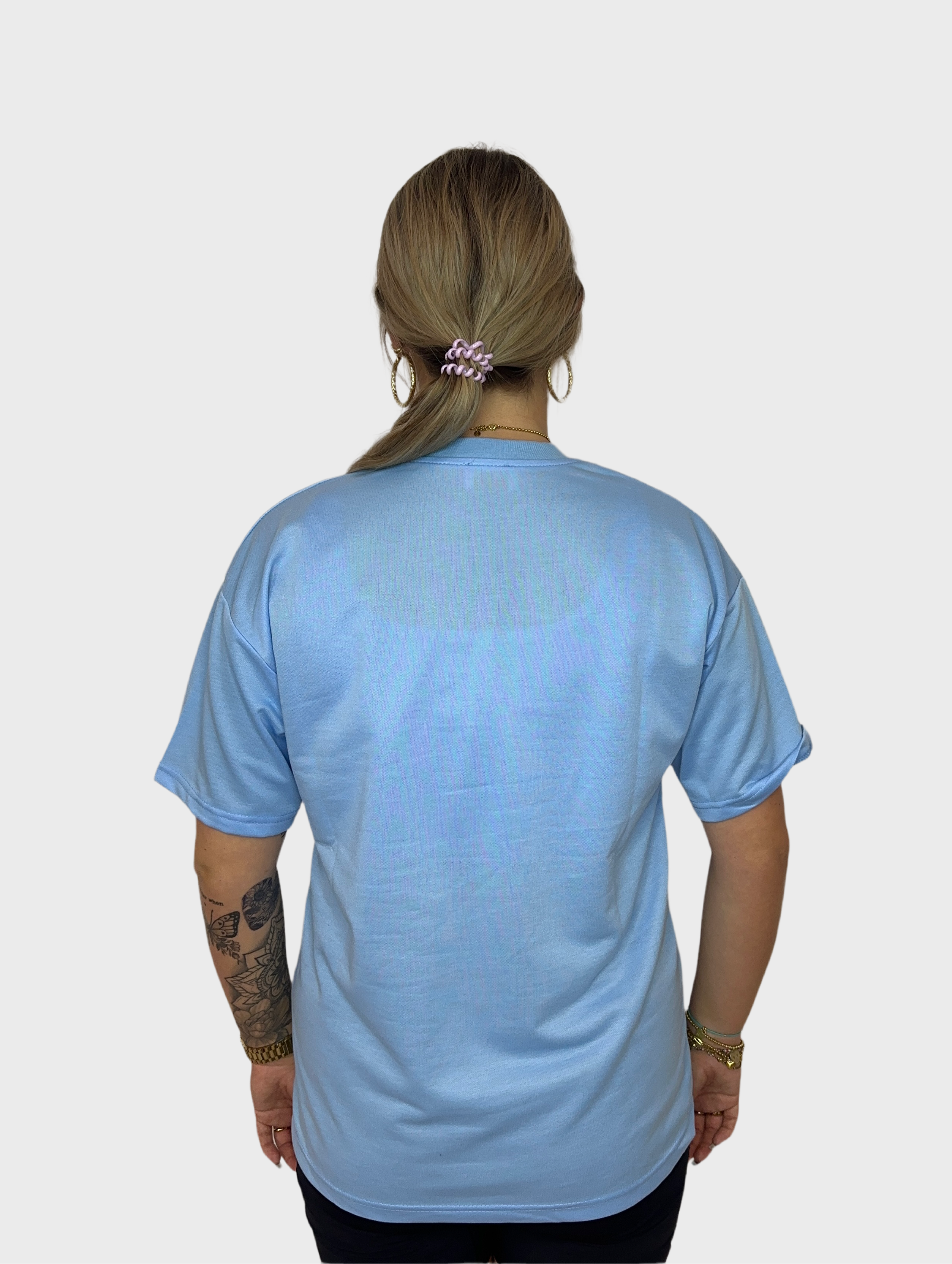 Celina T-Shirt - Baby Blauw