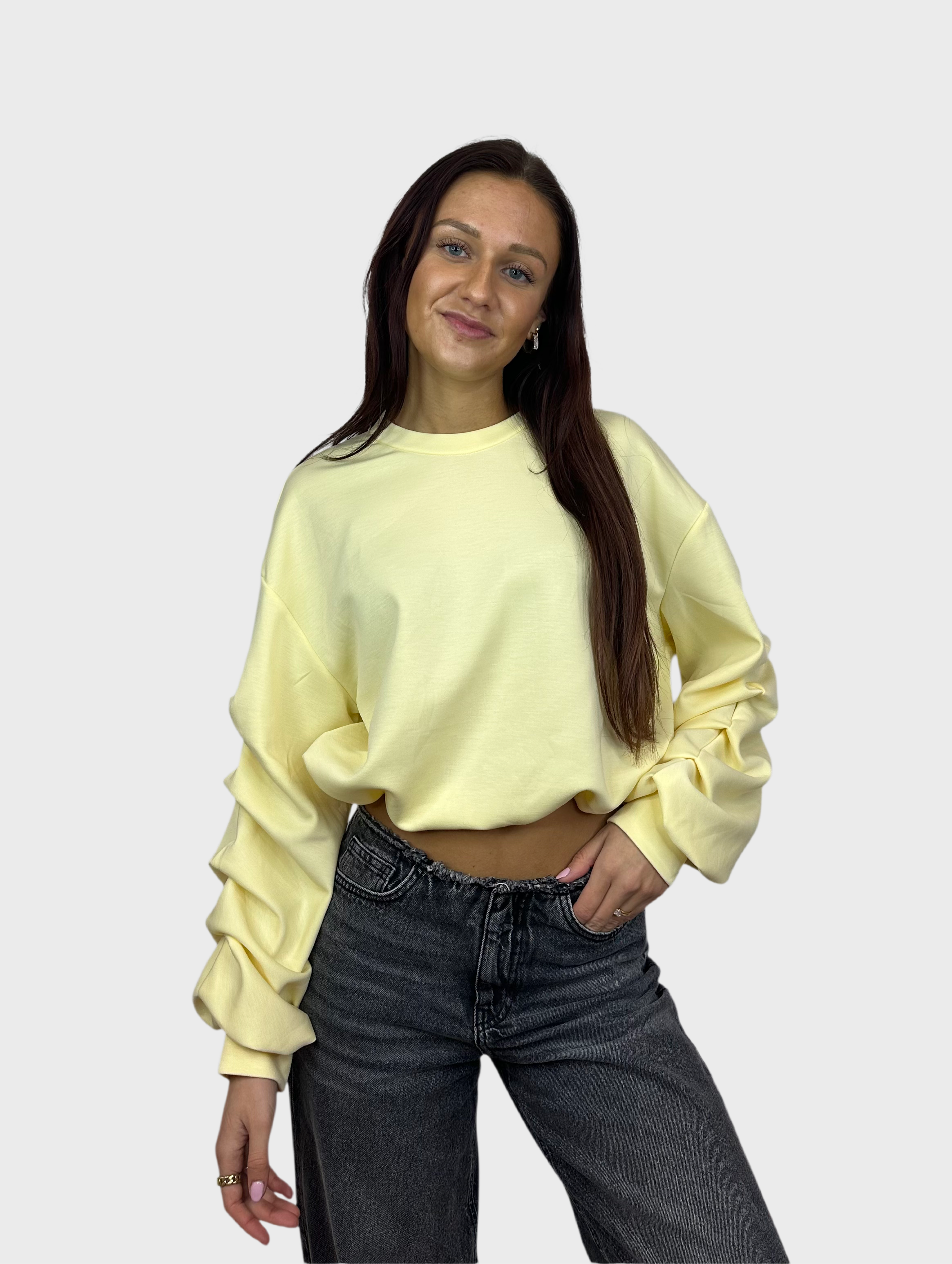 Demi Sweater - Butter Yellow