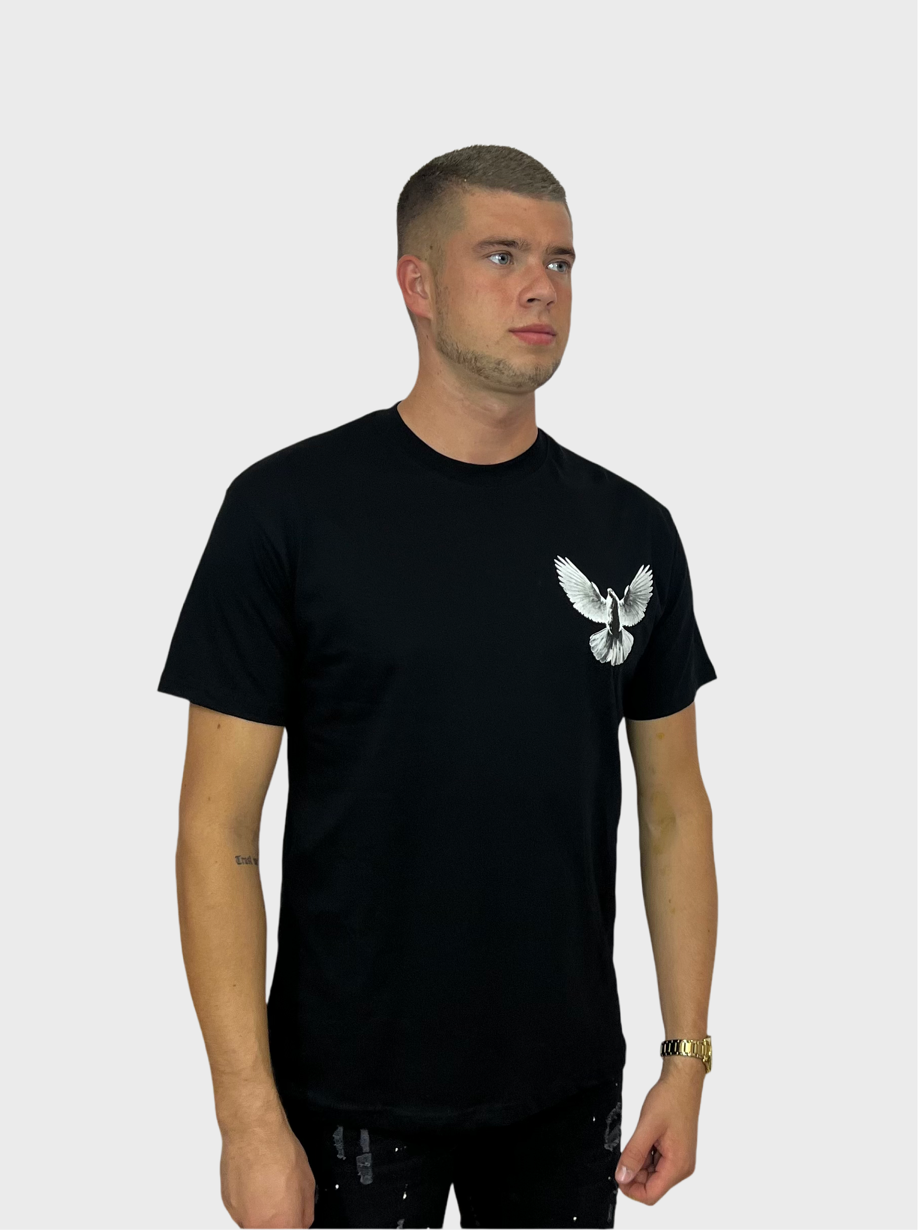 Flying Big T-Shirt - Zwart