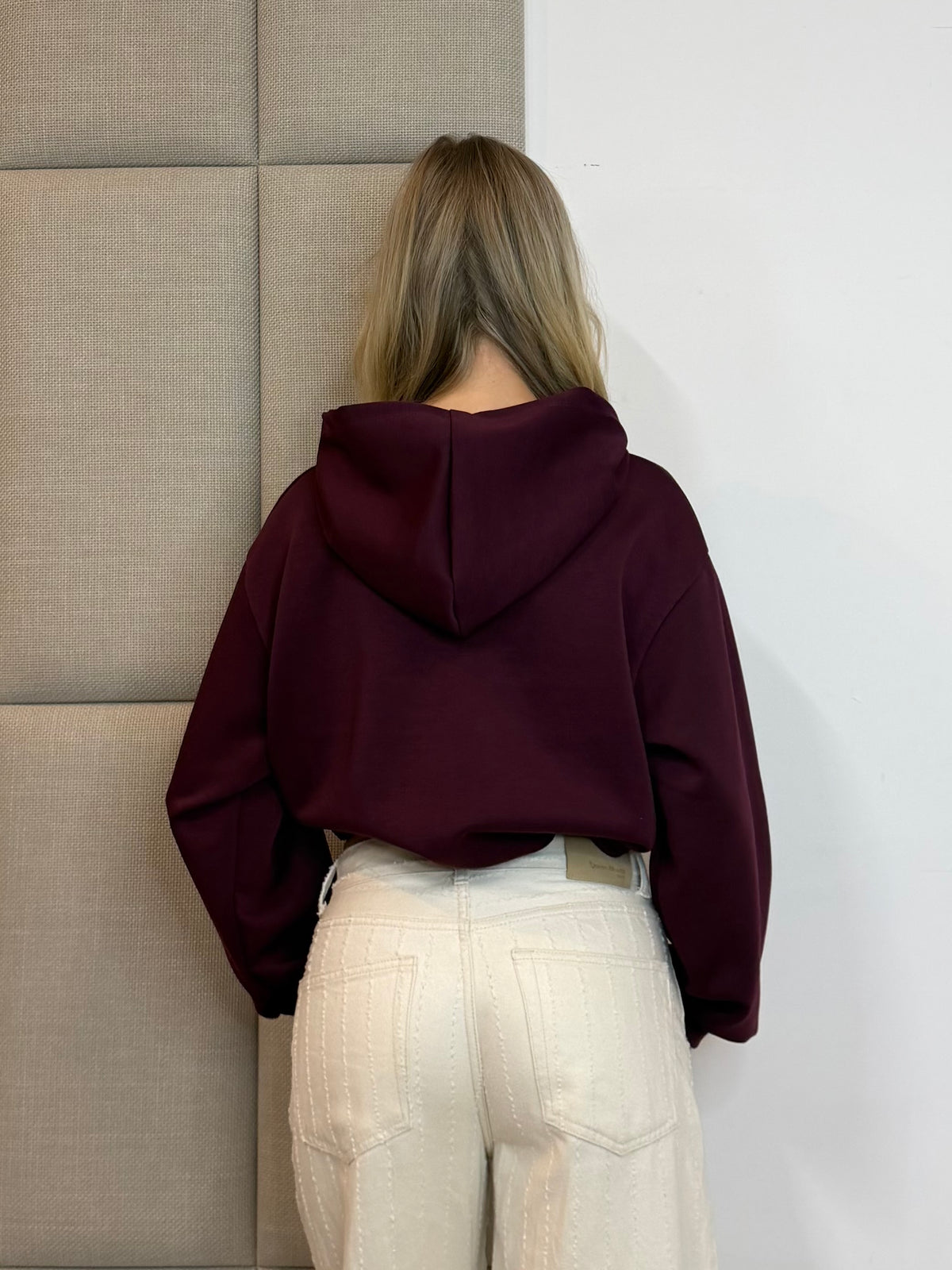 Robine Capuchon Sweater - Burgundy