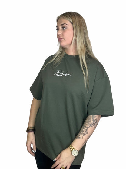 Complete Freedom T-Shirt - Army Groen