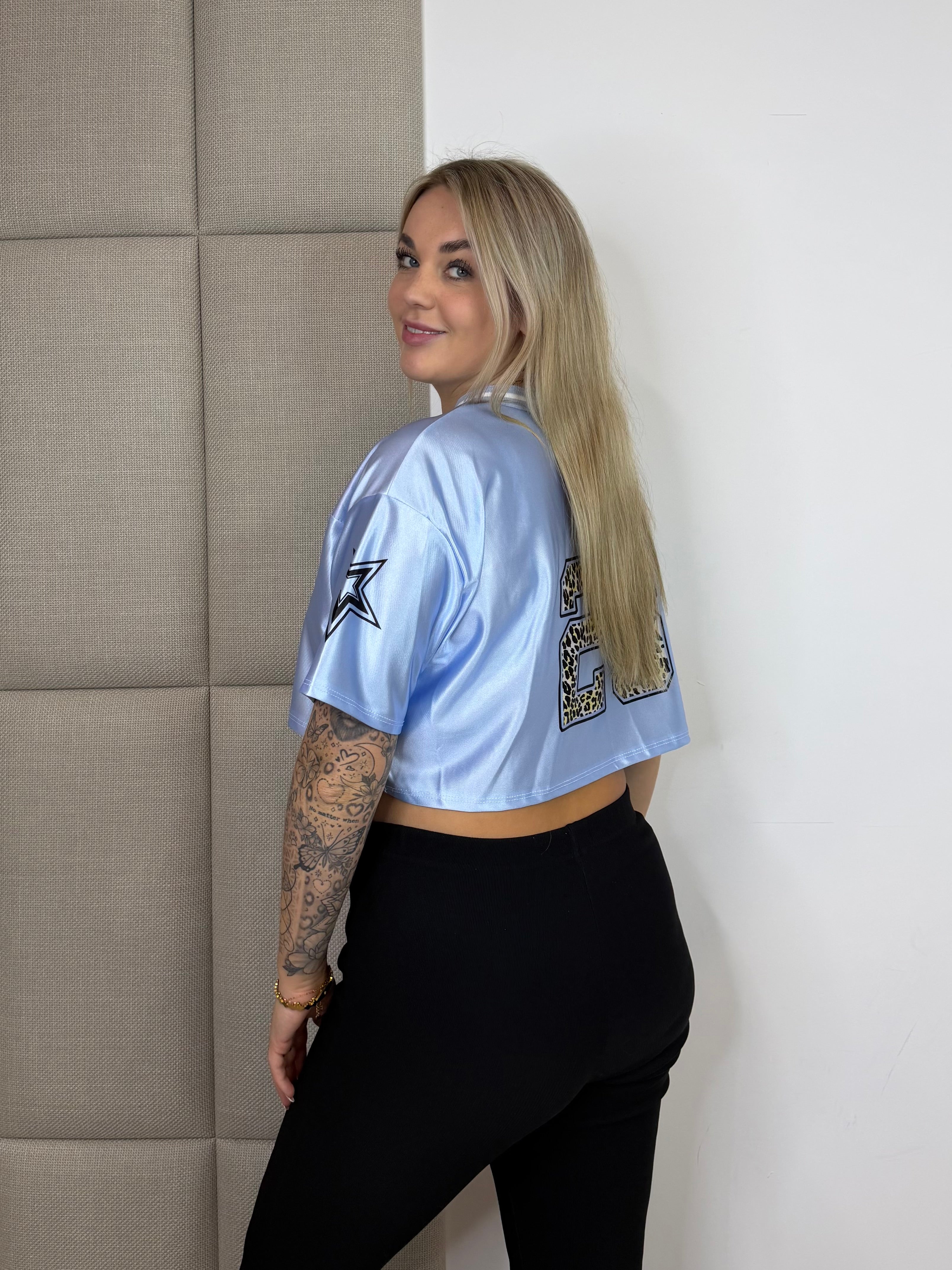 Genius Jersey Top - Blauw