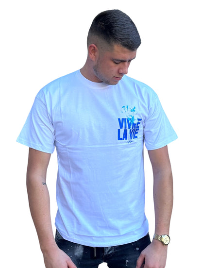 Vivre La Vie T-Shirt - Wit