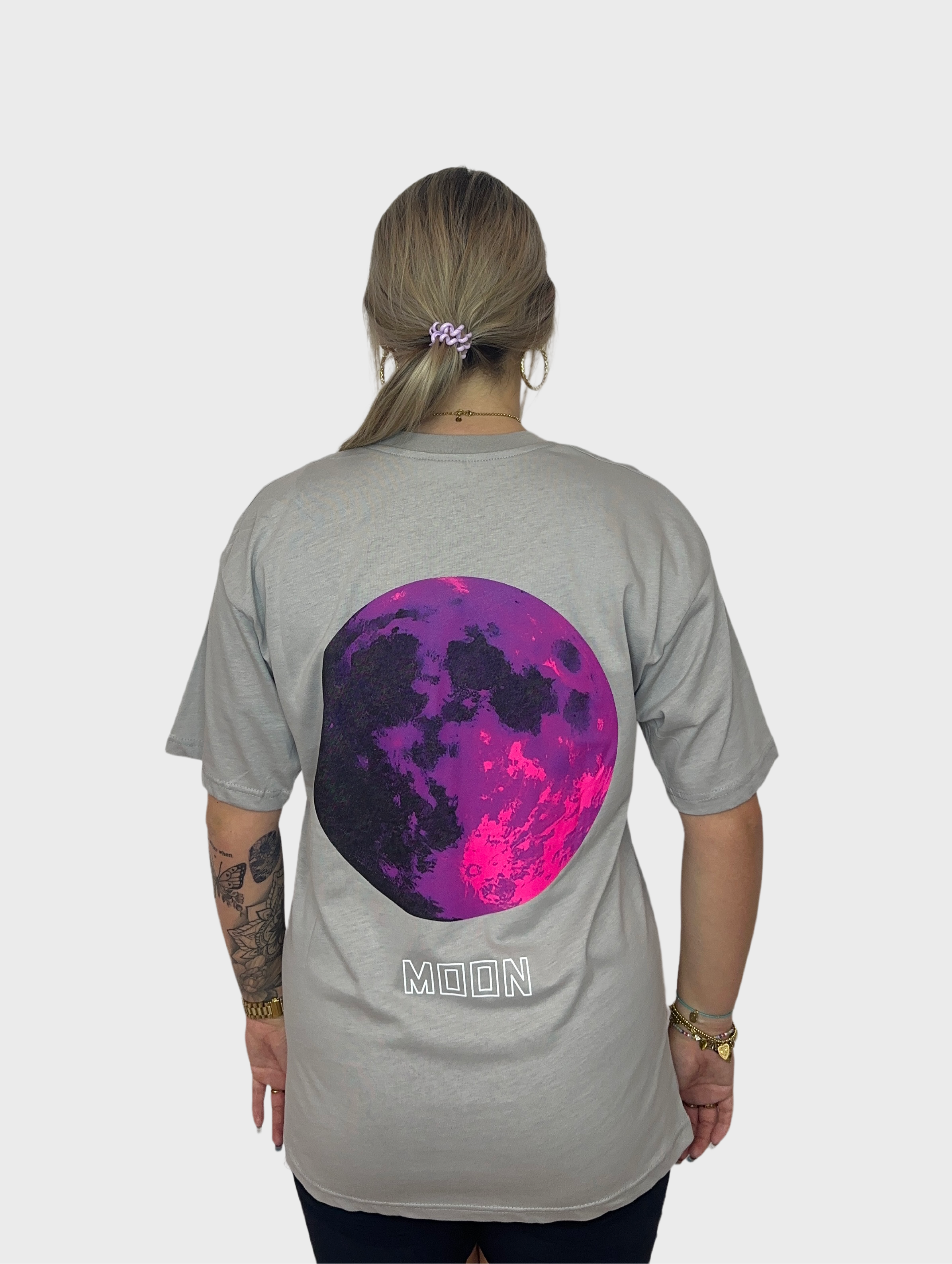 Moon T-Shirt - Grijs