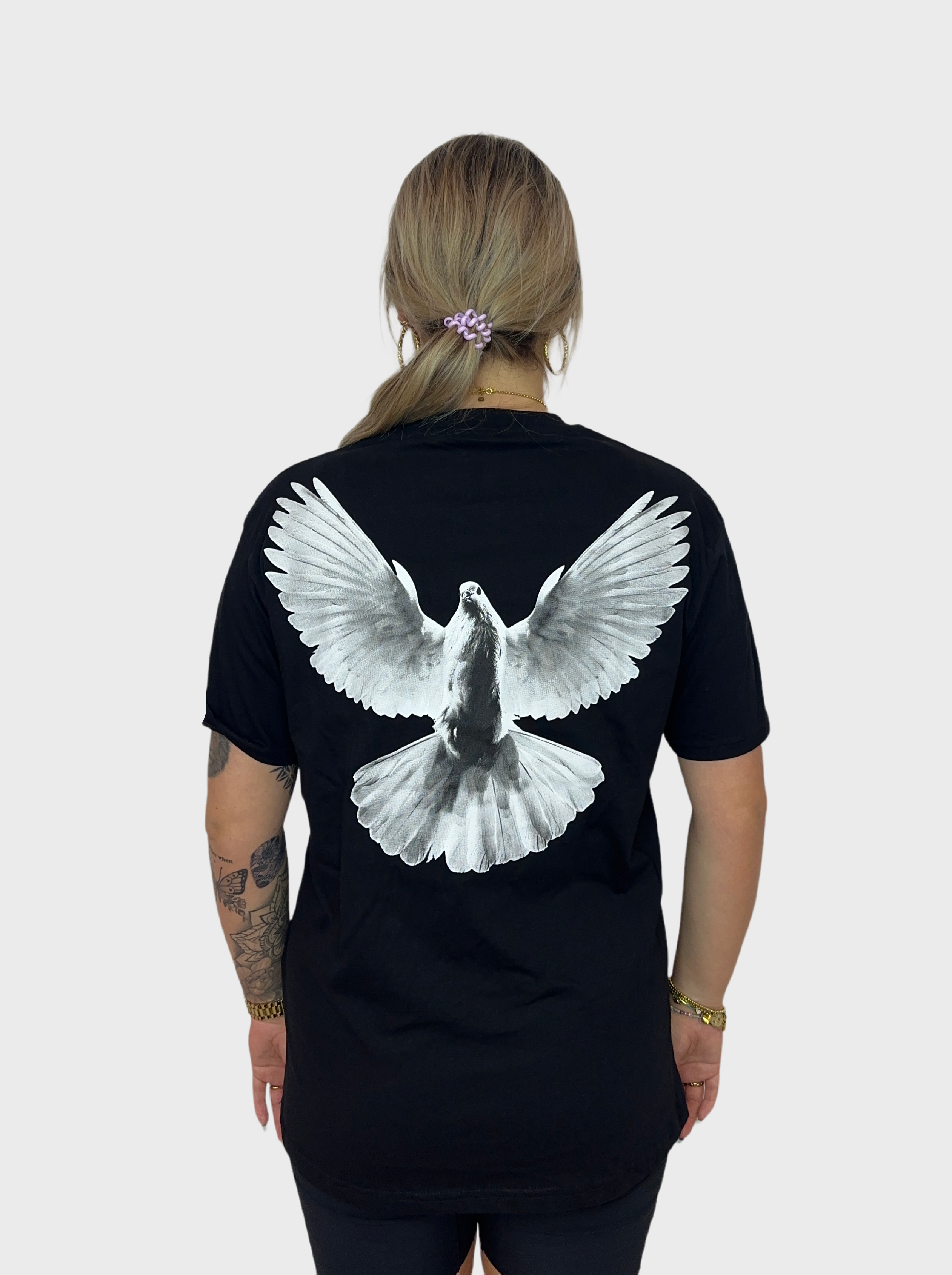 Flying Big T-Shirt - Zwart