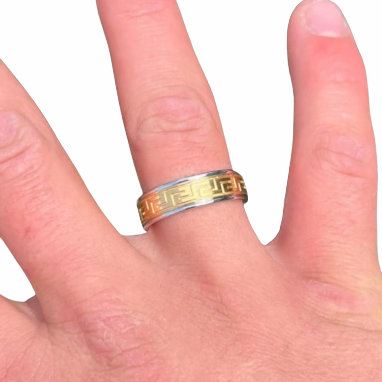 Odyeus Ring - Goud En Zilver - Flexxfashion Flexxfashion Odyeus Ring - Goud En Zilver