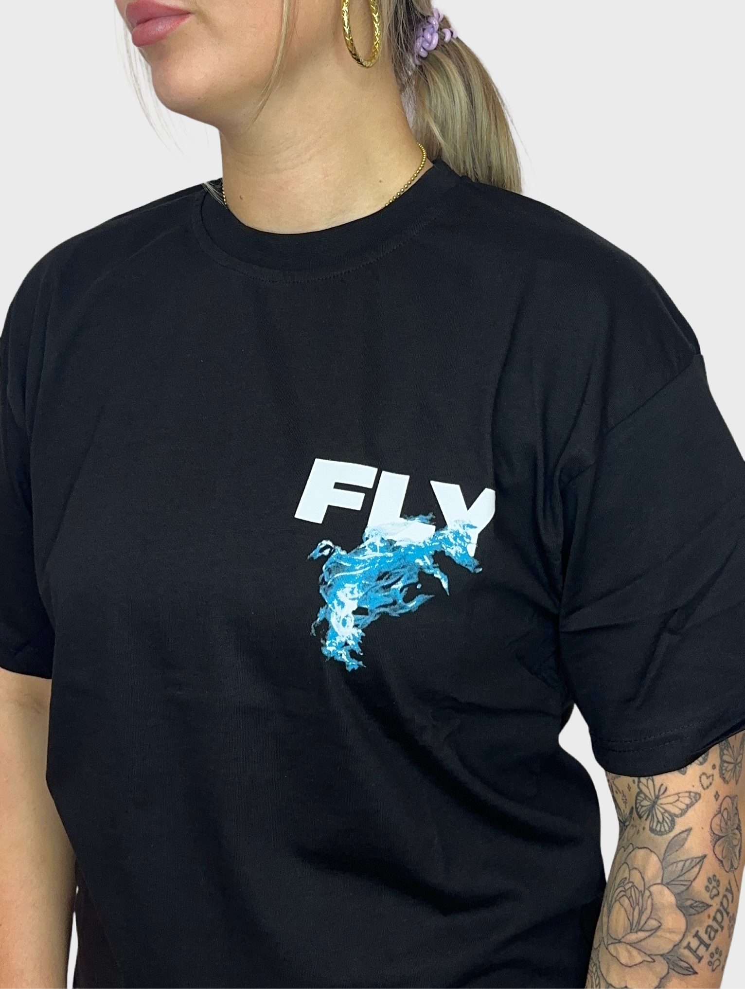 Fly T-Shirt - Zwart