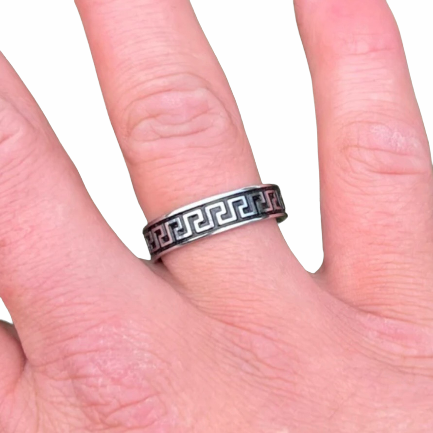 Geek Ring - Zilver - Flexxfashion Flexxfashion Geek Ring - Zilver