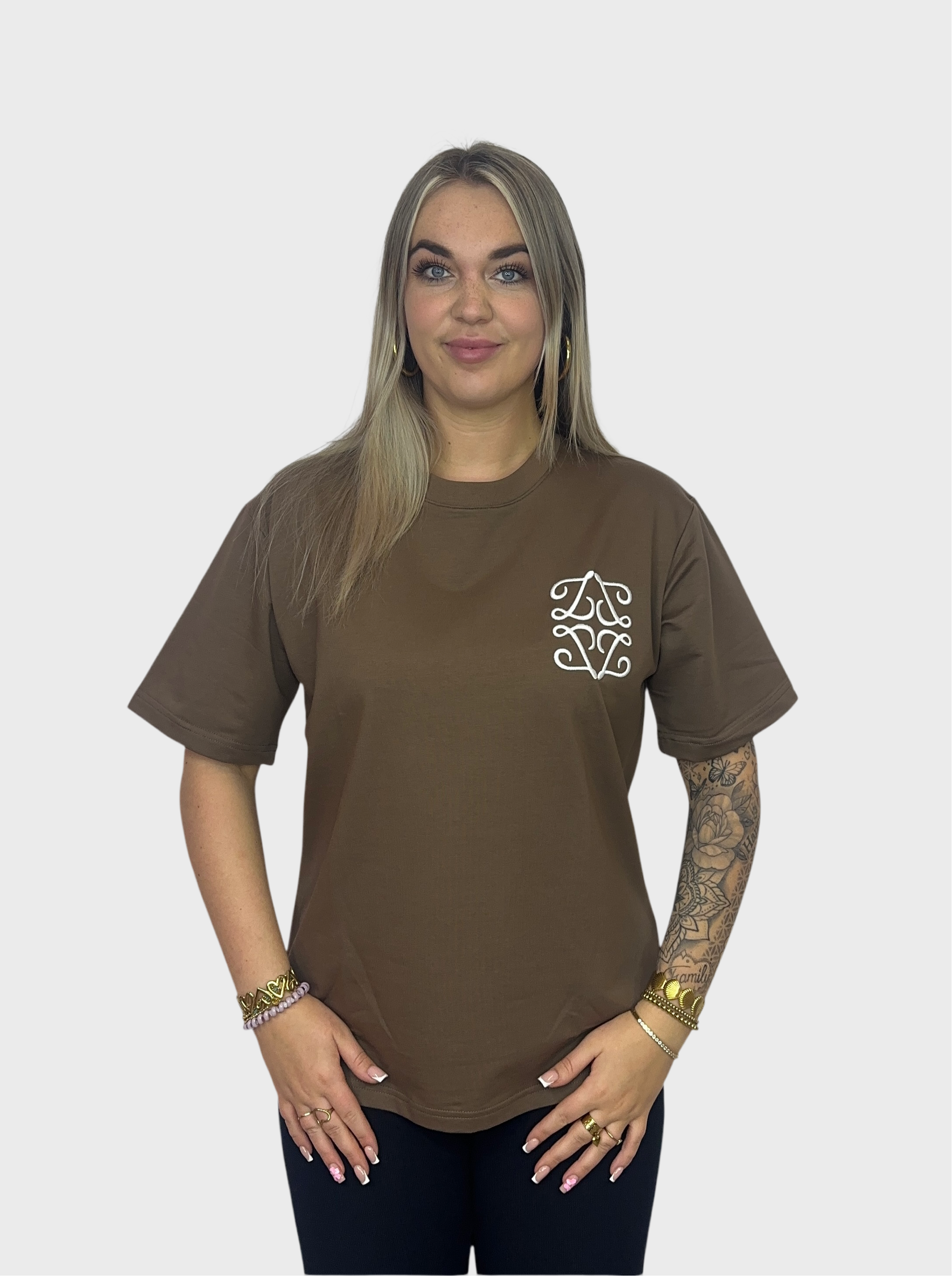 Basic Figure T-Shirt - Bruin