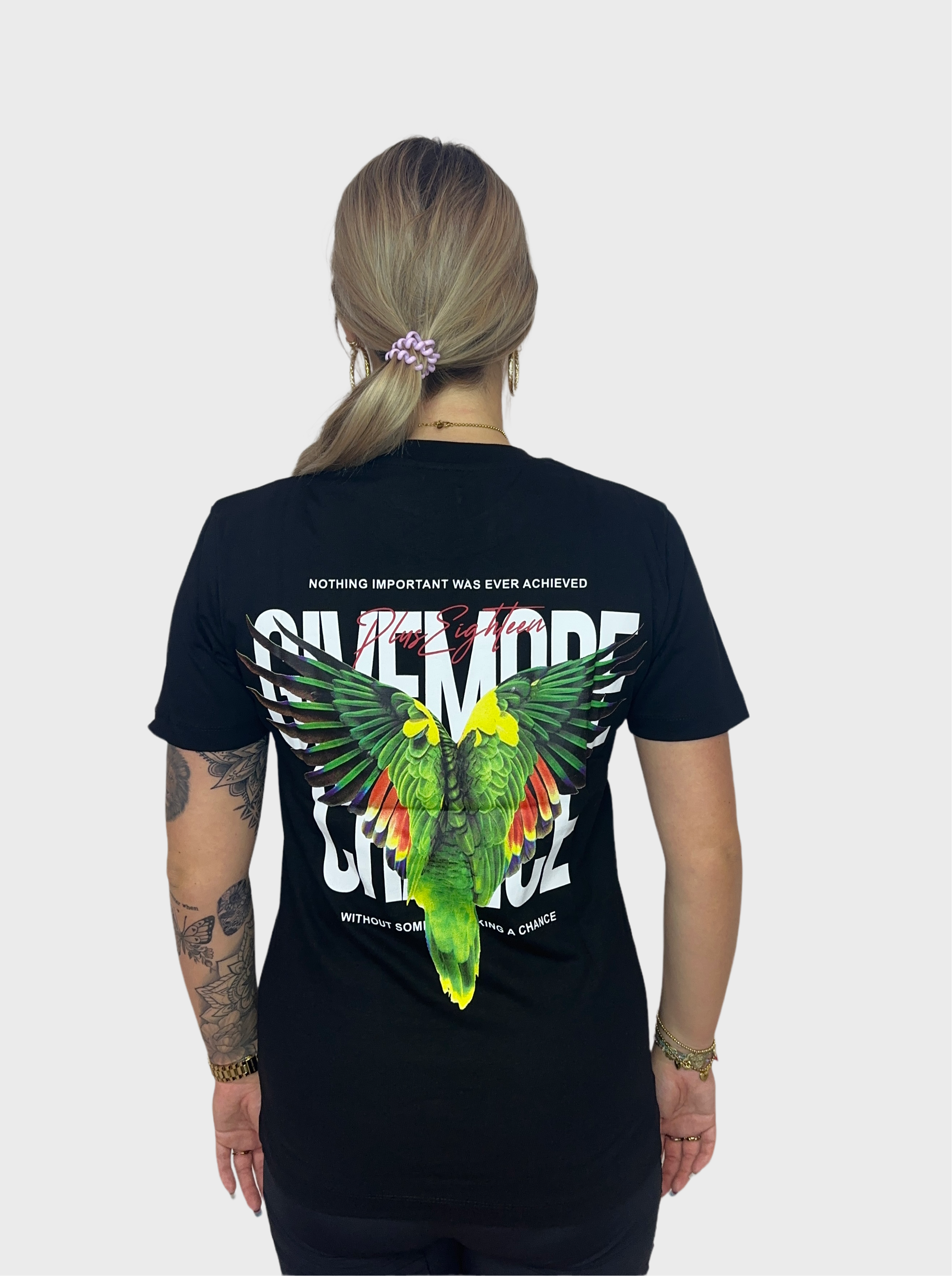 Wings T-Shirt - Zwart