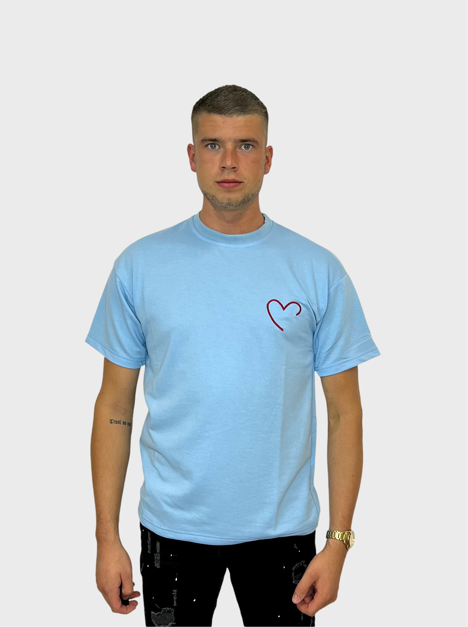 Lovely T-Shirt - Baby Blauw