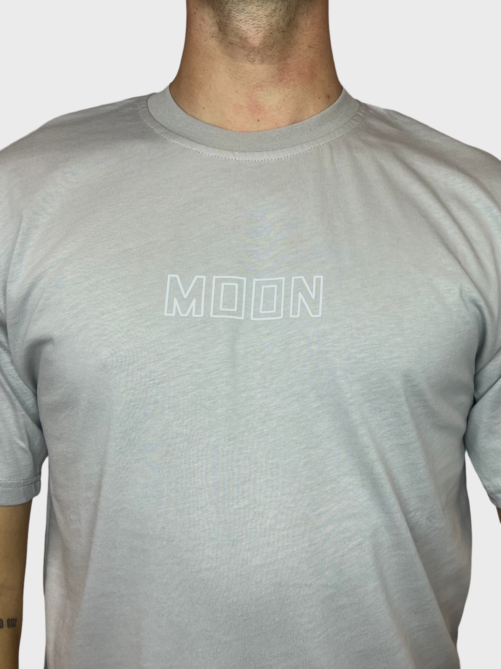 Moon T-Shirt - Grijs