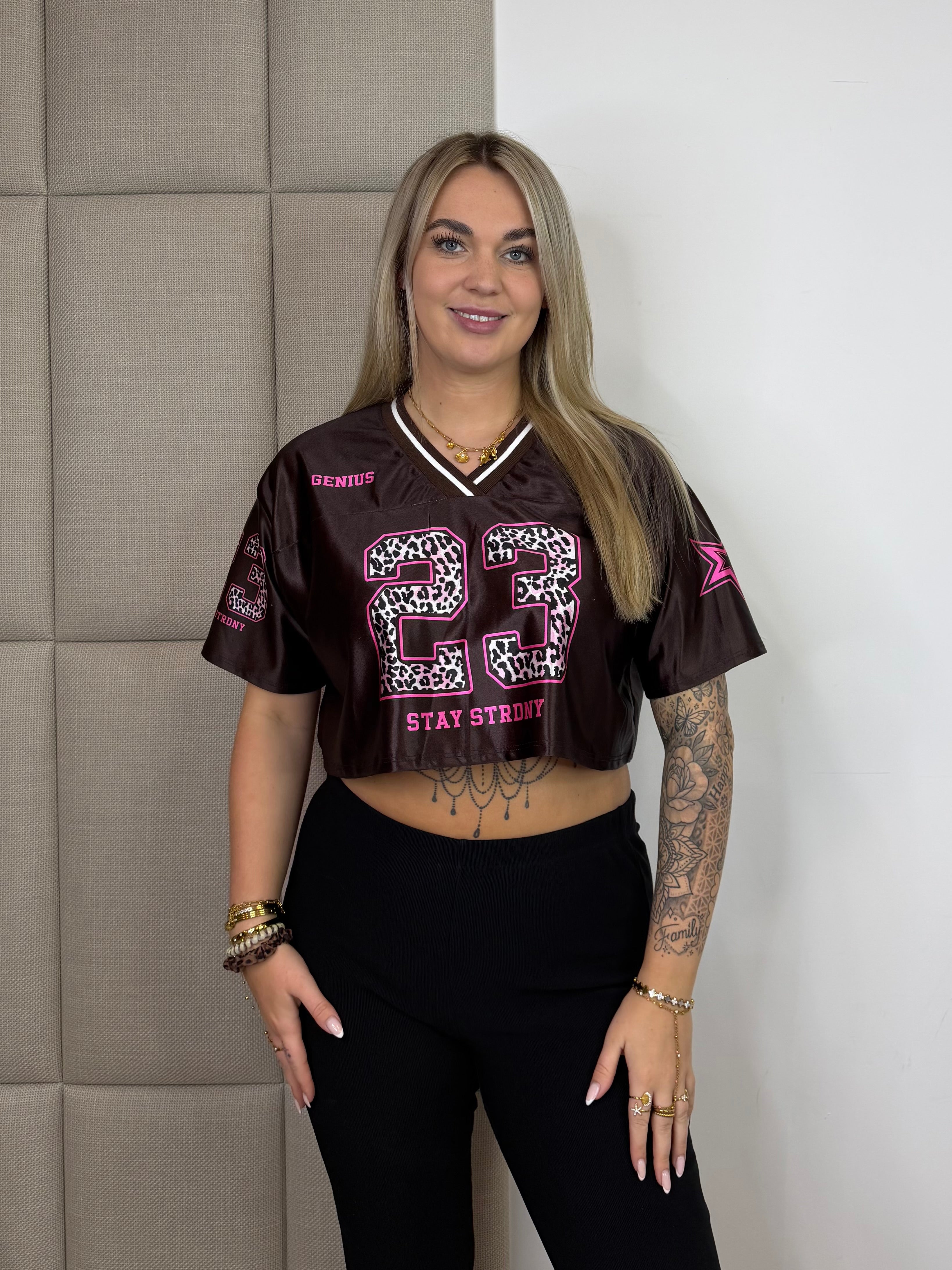 Genius Jersey Top - Bruin