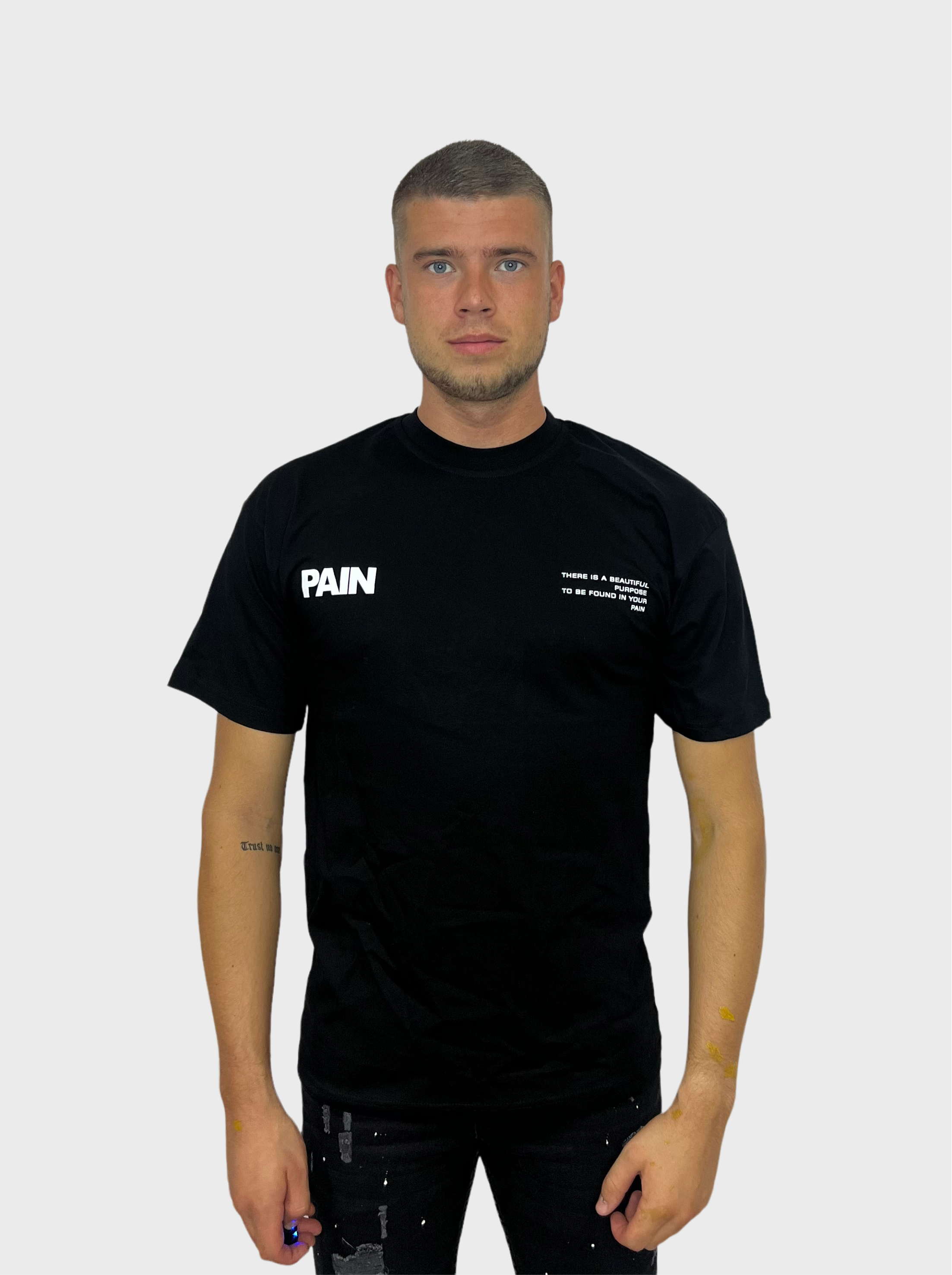 Pain T-Shirt - Zwart