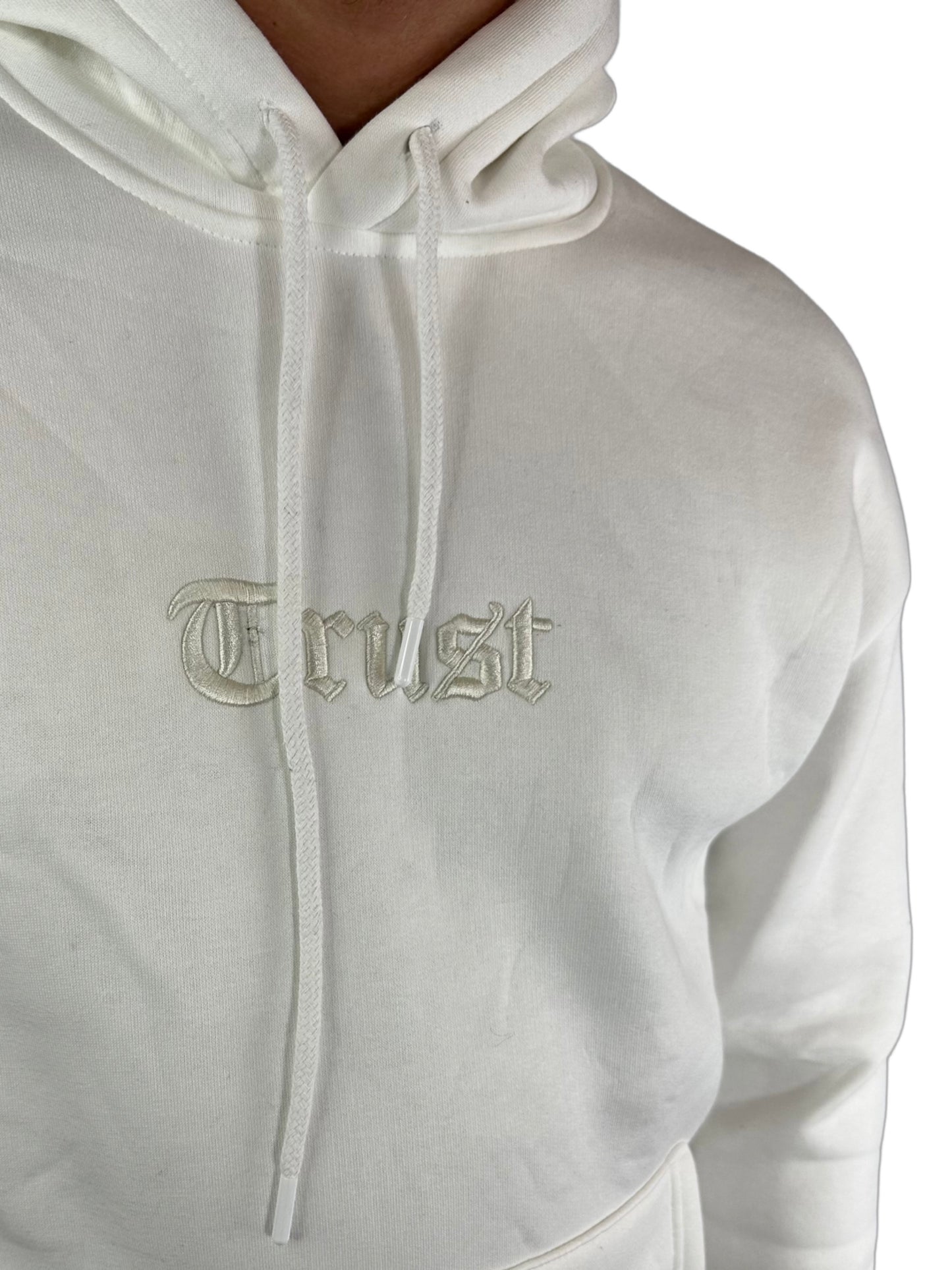 Trust Your Time Hoodie - Wit