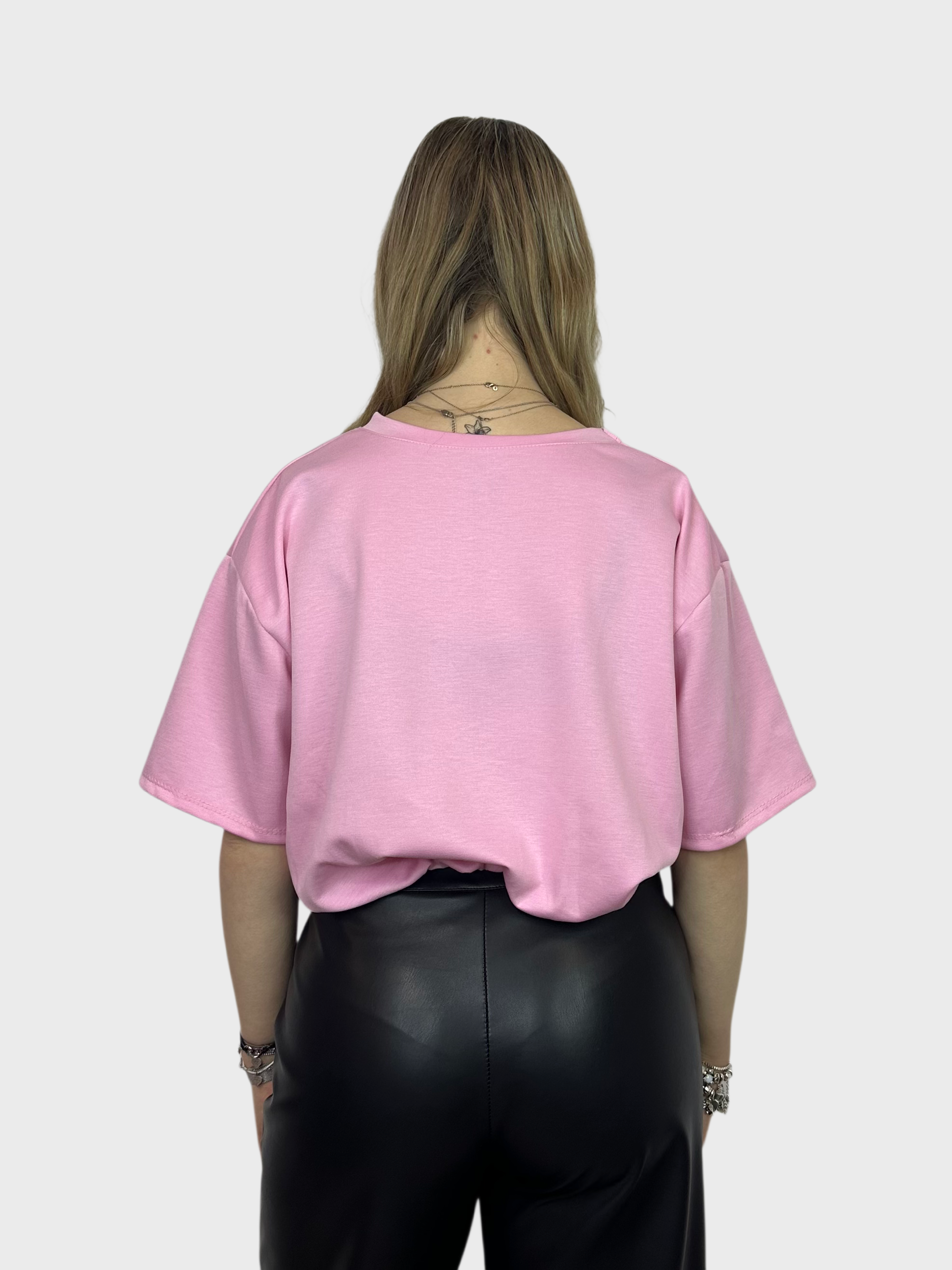 LA 1983 Top - Roze