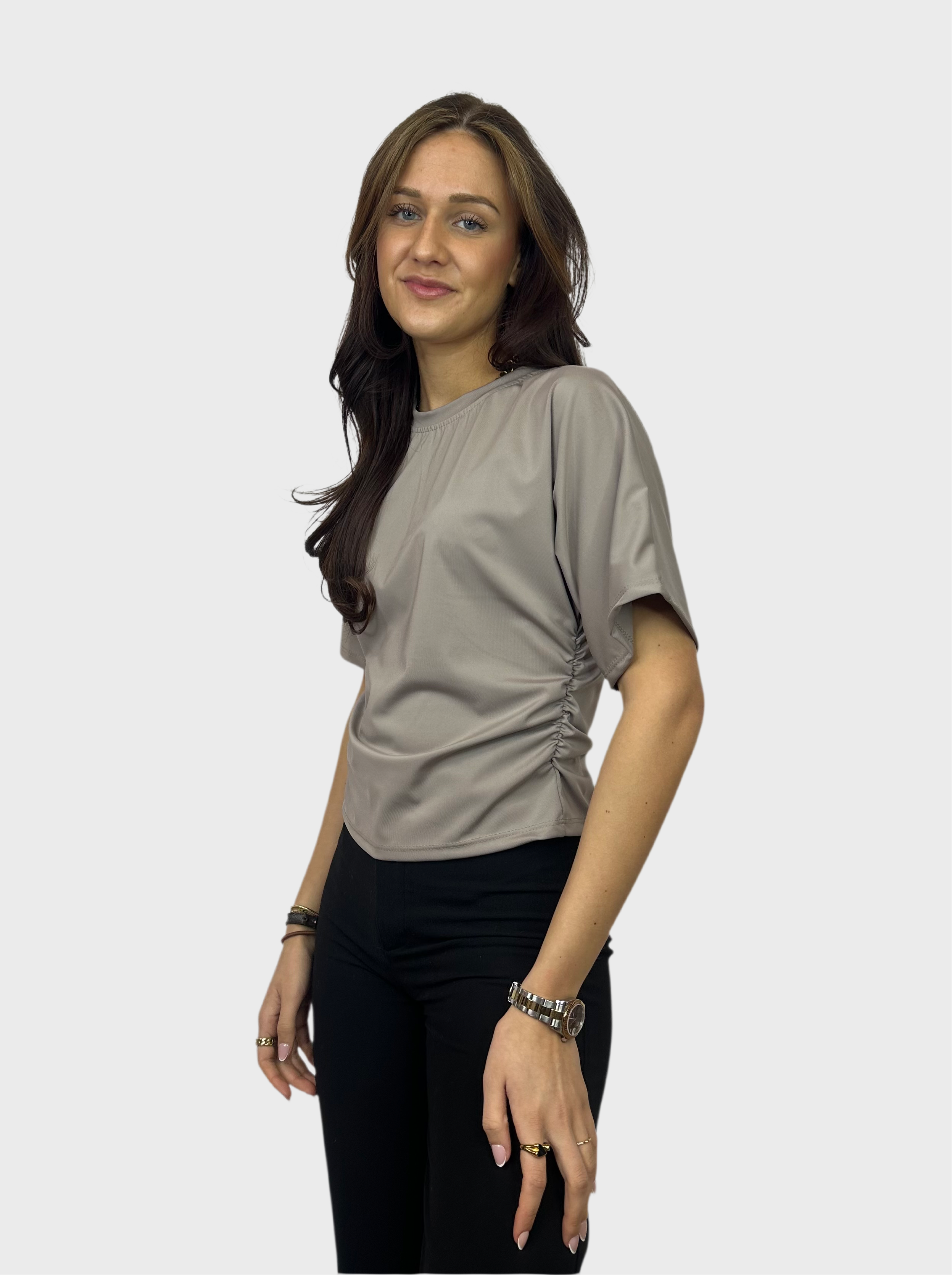 Indy Top - Taupe