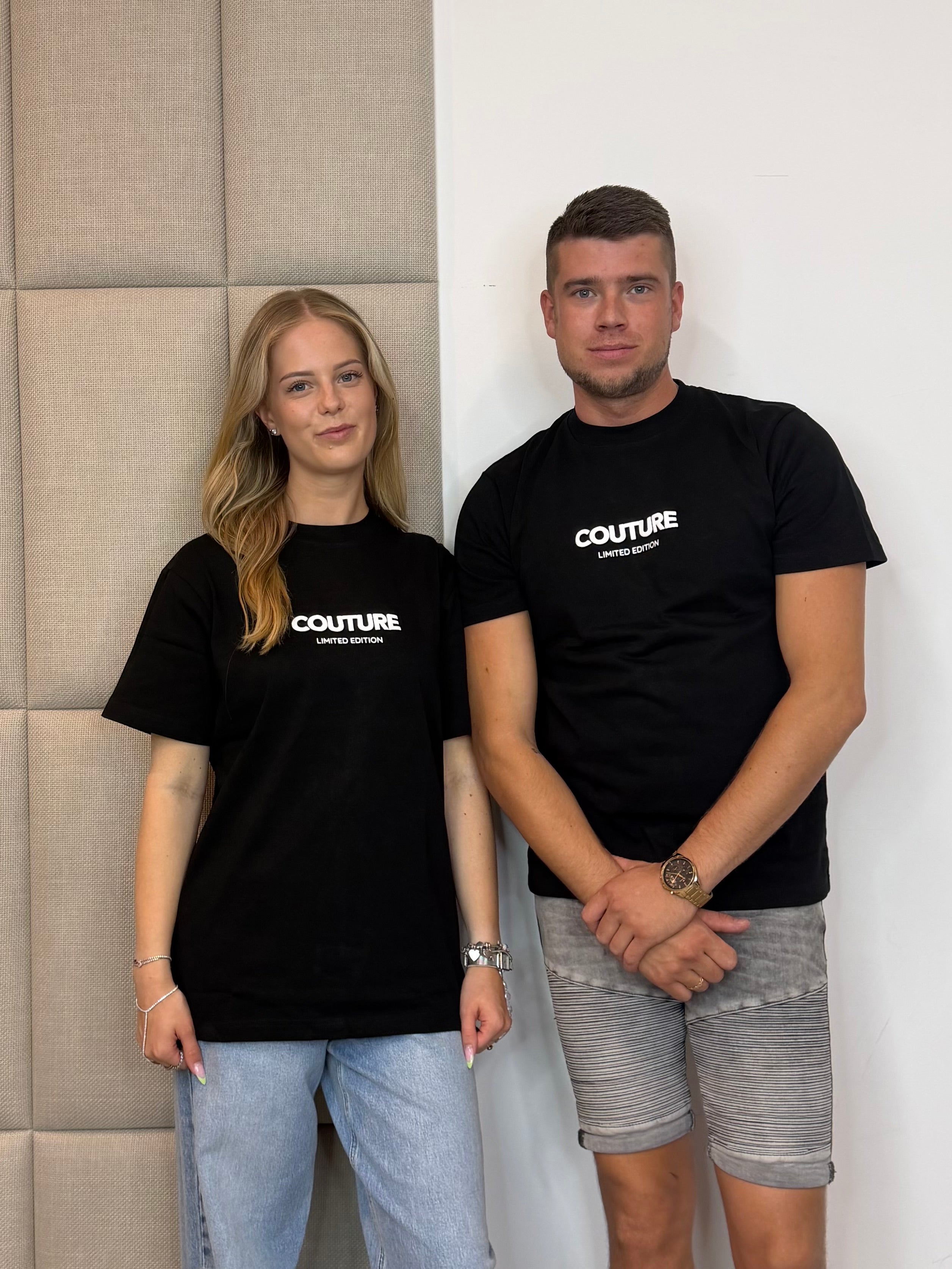 Couture T-Shirt - Zwart