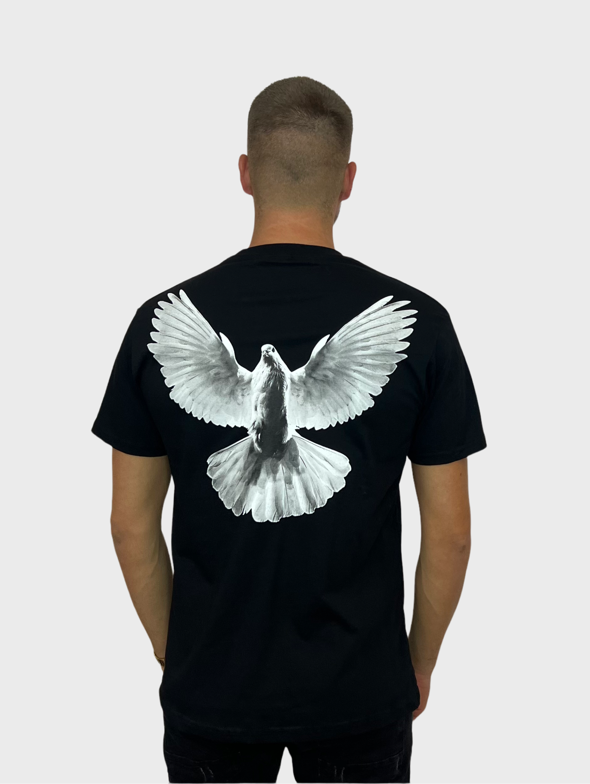 Flying Big T-Shirt - Zwart