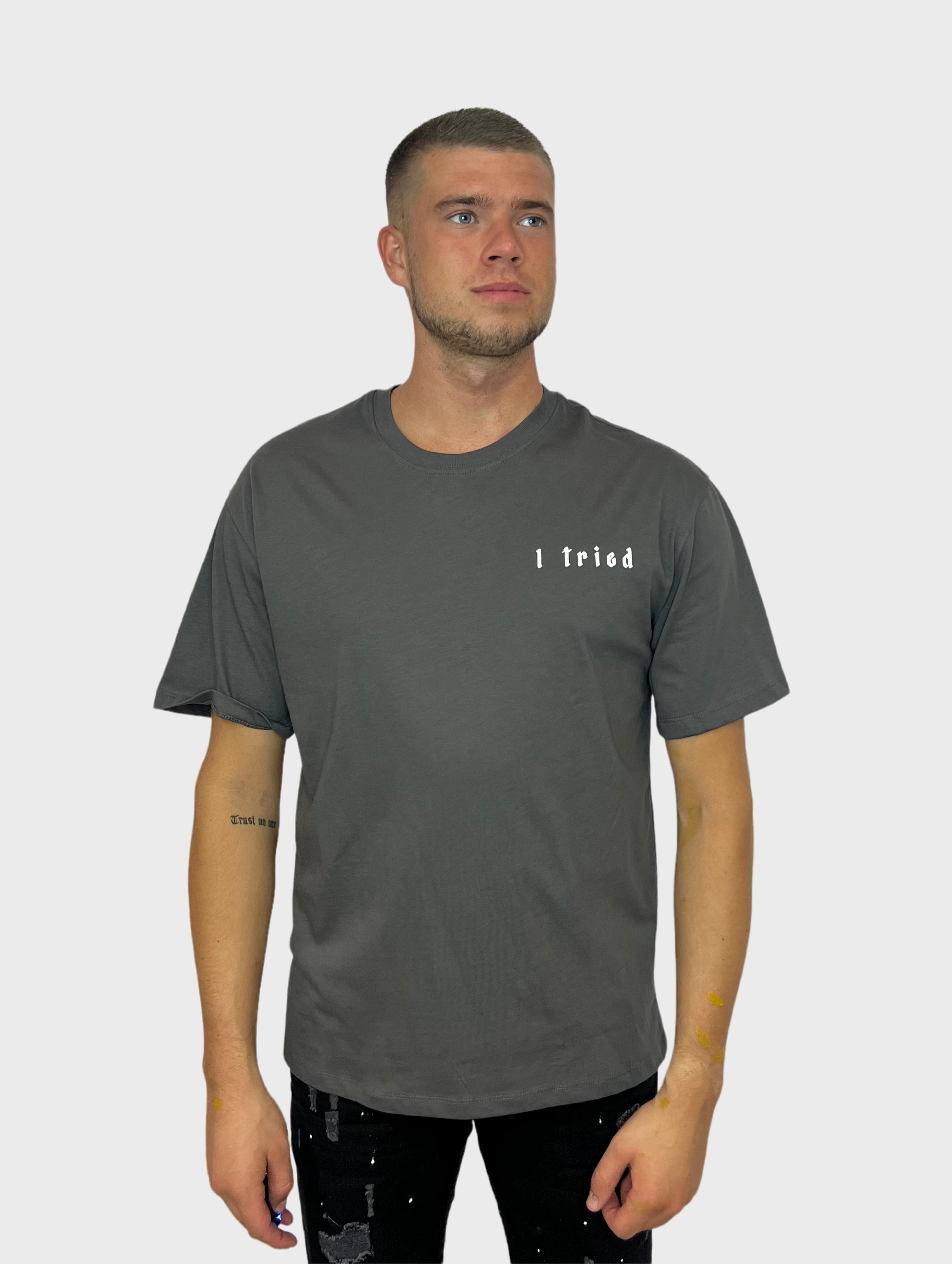 I Tried T-Shirt - Grijs