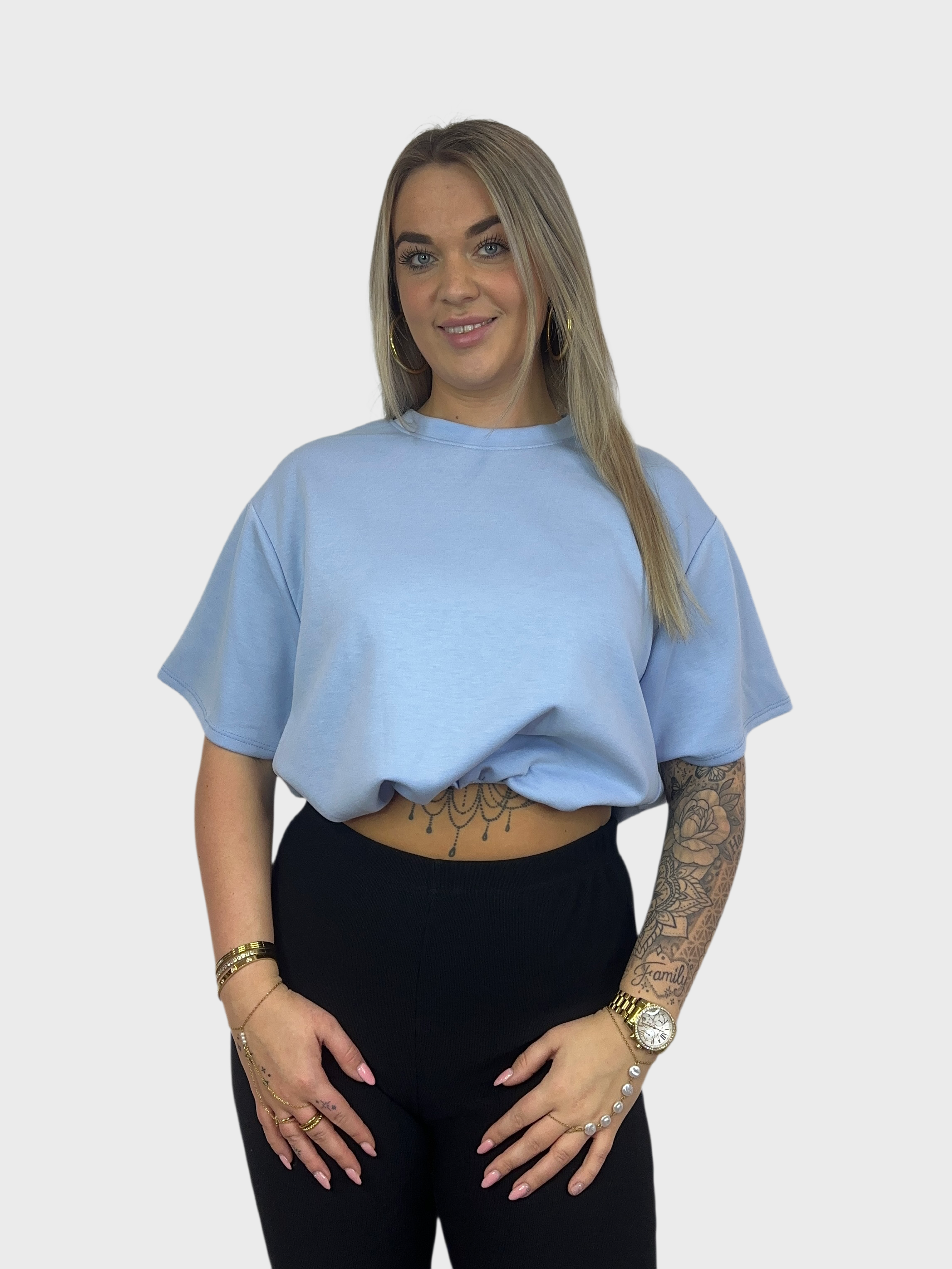 Robine Top - Baby Blauw