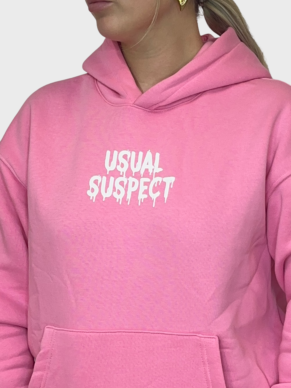 Usual Suspect Hoodie - Roze