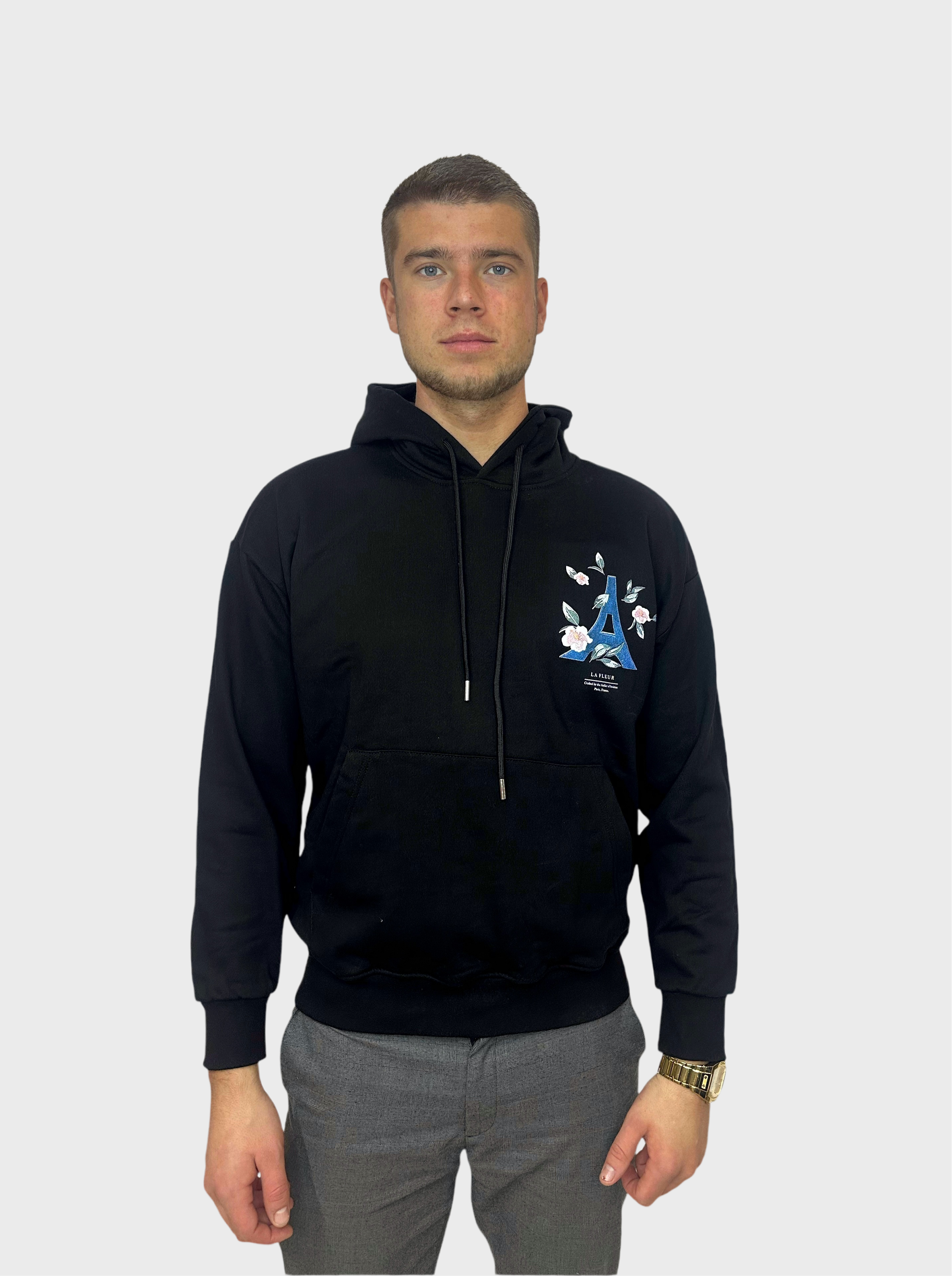 La Fleure Hoodie - Zwart